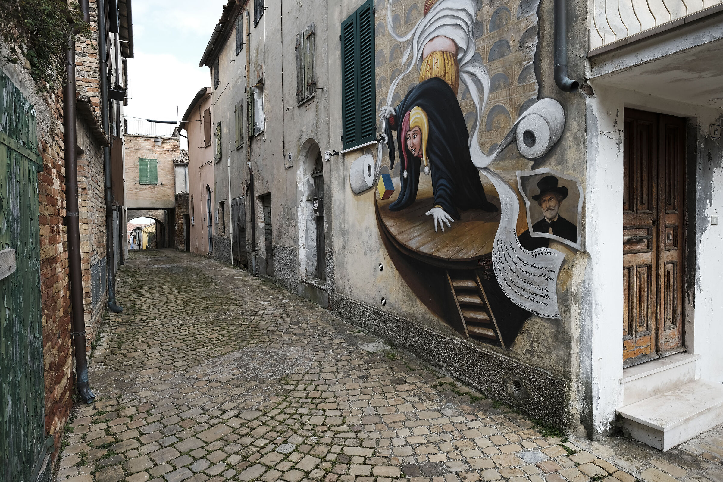 Saludecio and his murals