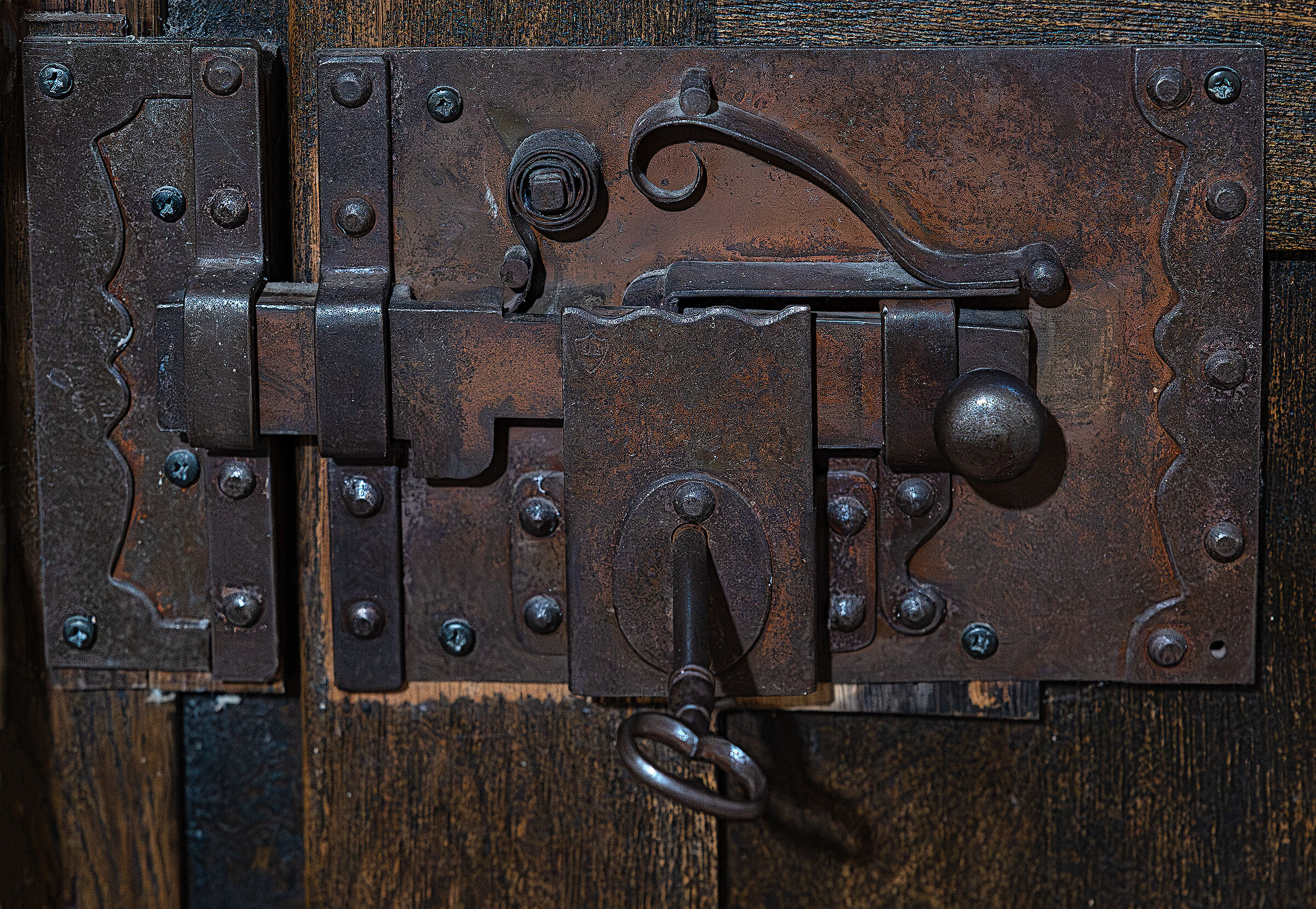 Antique lock