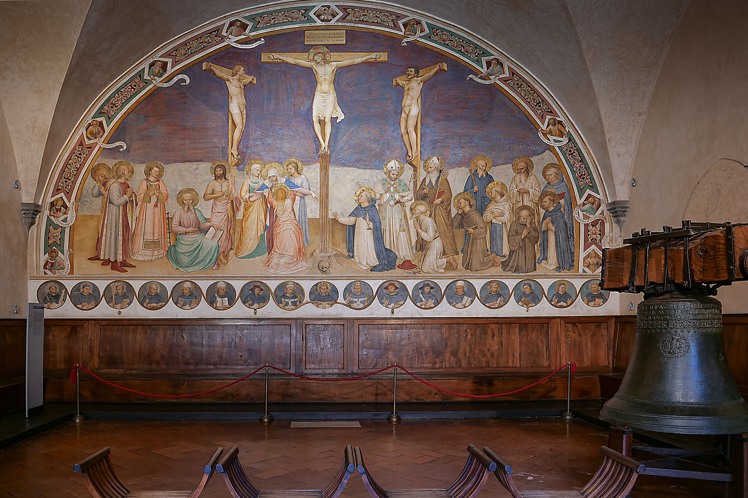 Crocifissione con i Santi, Frà Beato Angelico 1441-14...