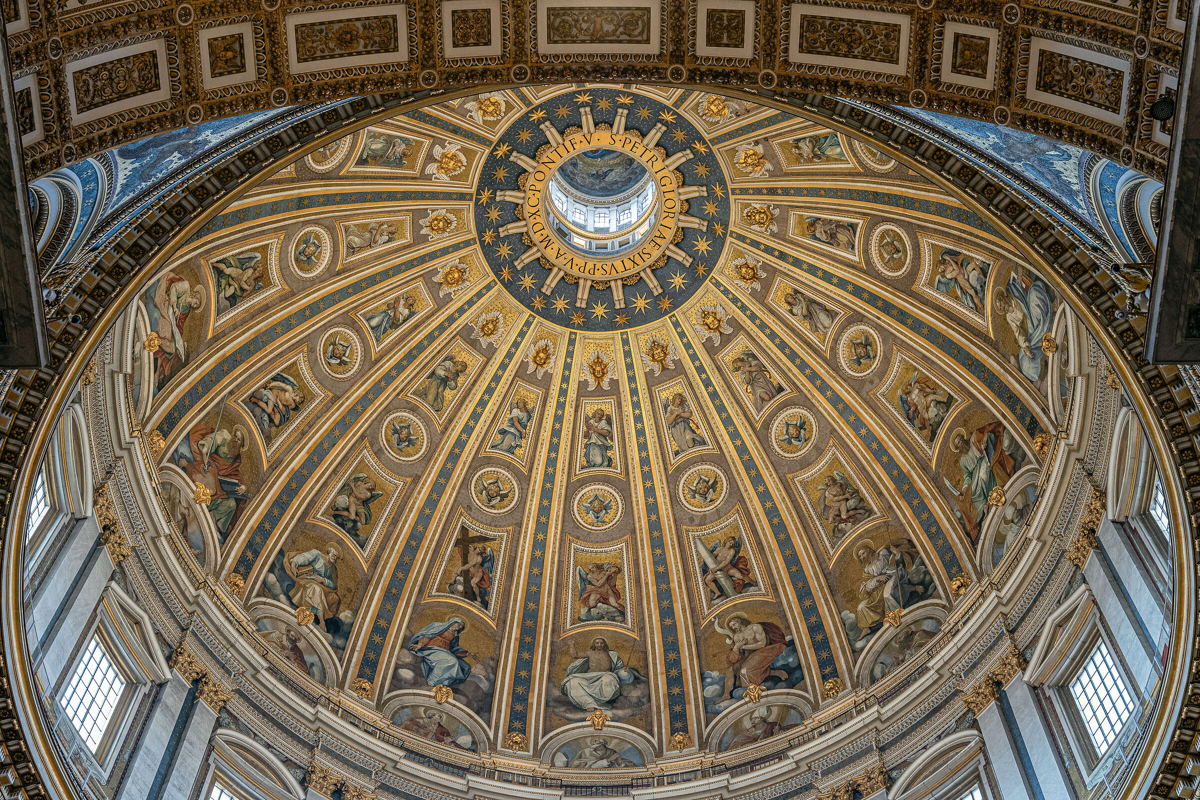 Interno Cupola di S. Pietro