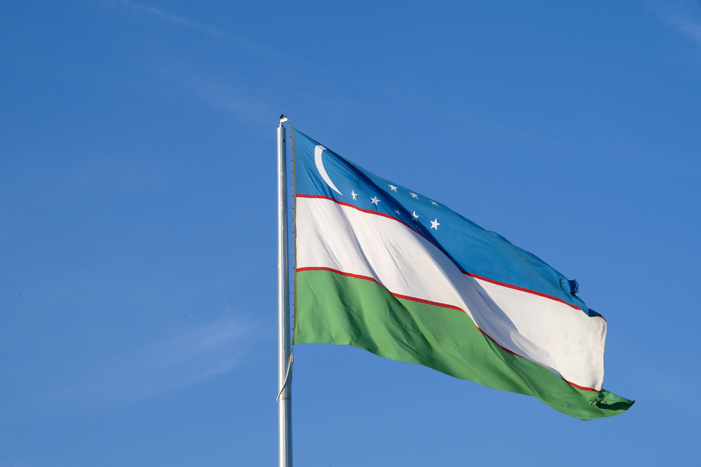 Uzbekistan 2025 - La bandiera