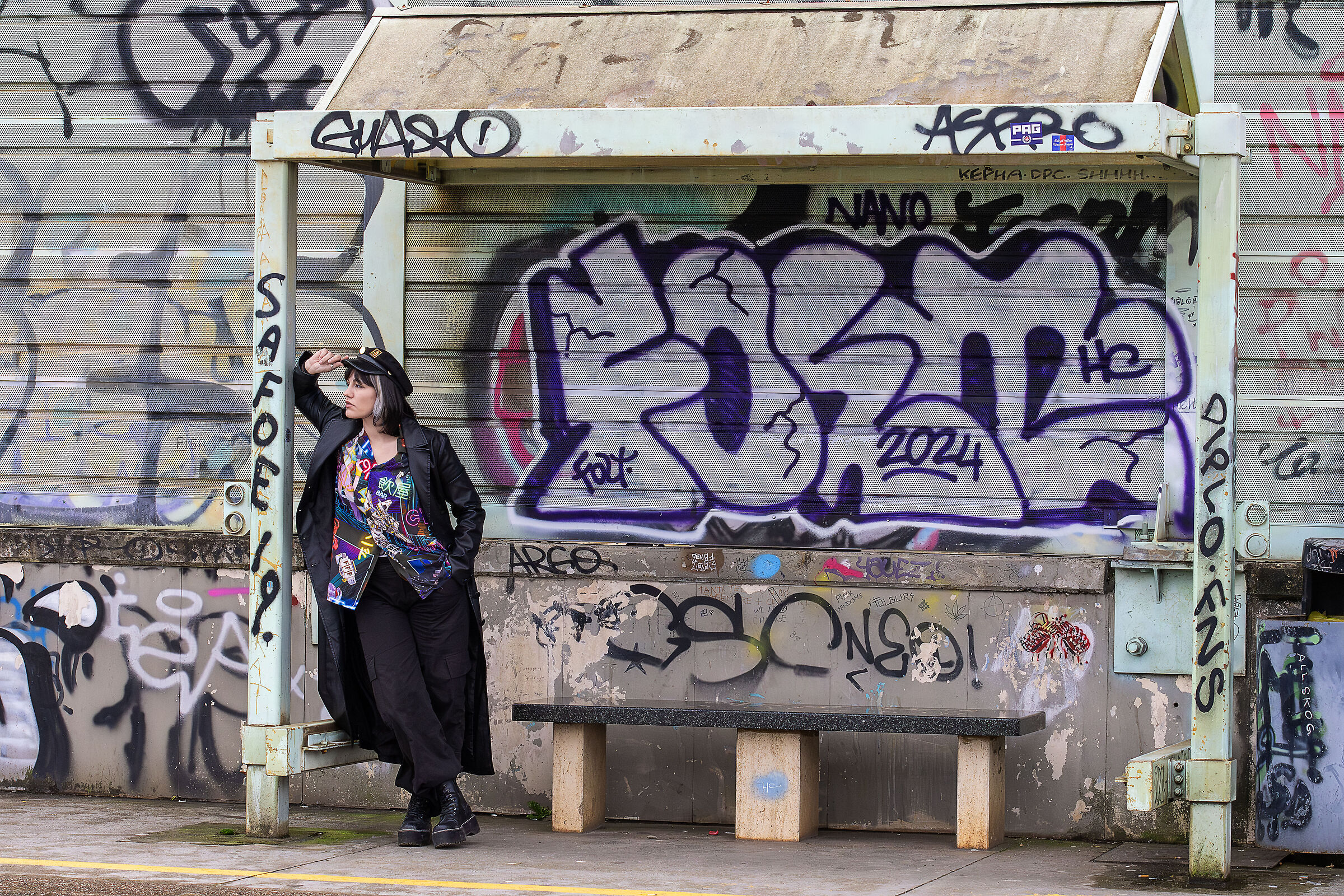 Waiting at the station