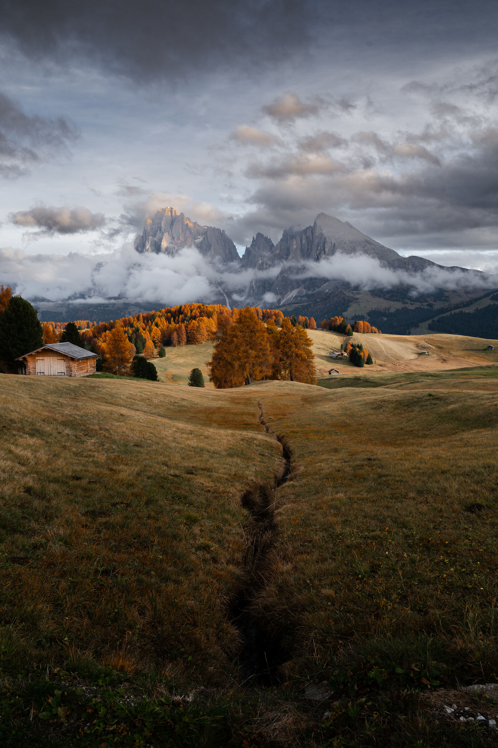 Sentiero verso le vette