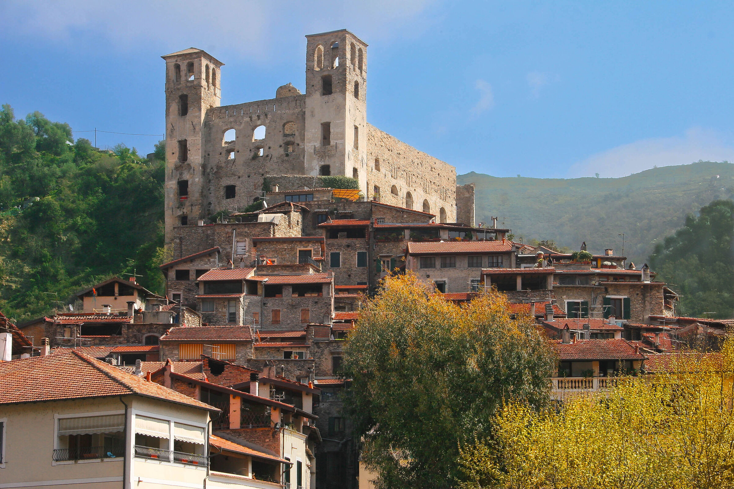 Ruins of the Doria Dolceaqua Castle (IM)