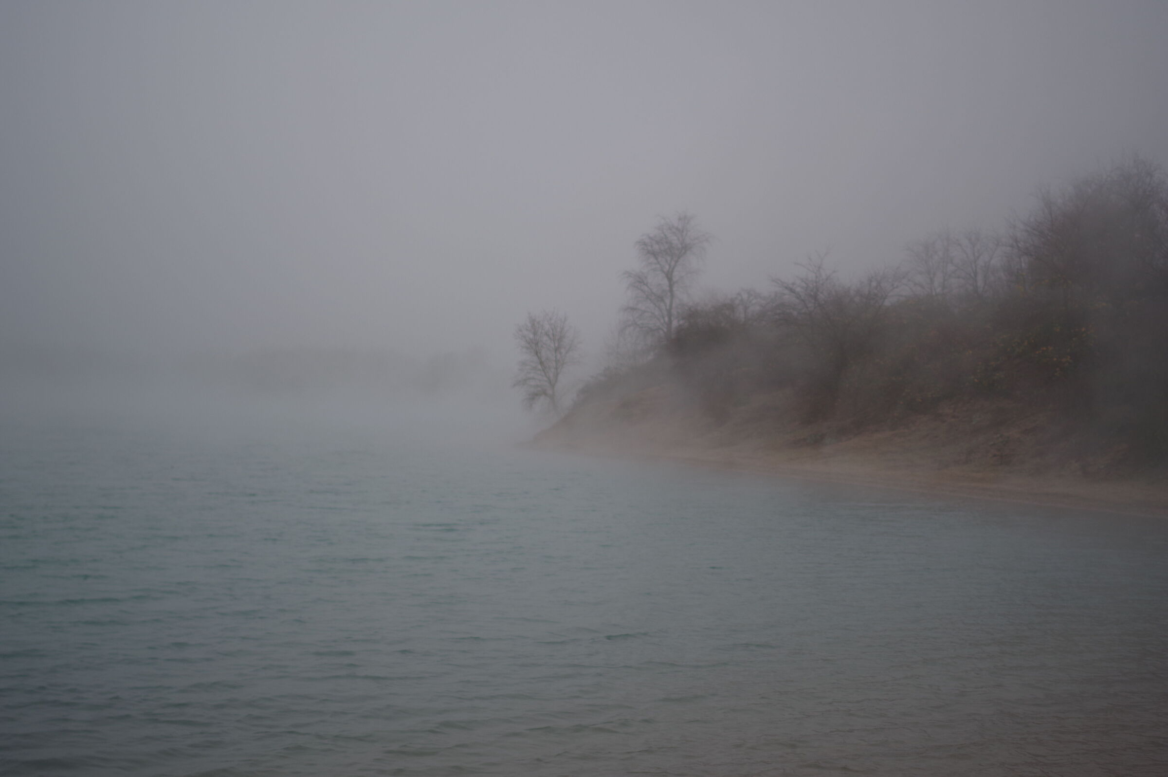 Fog at the lake 7