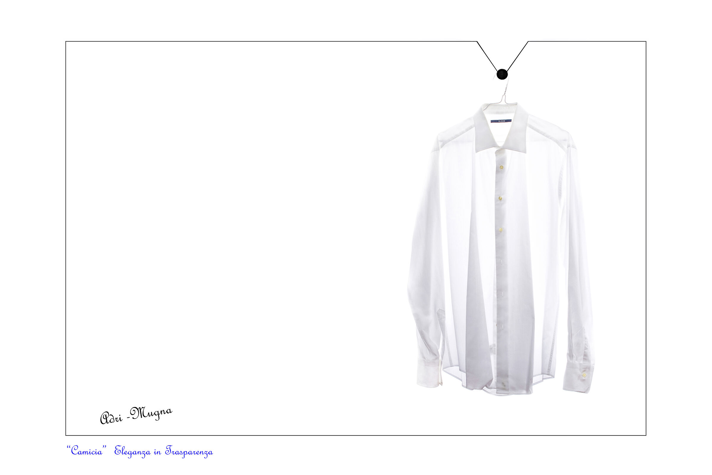 The elegance of the shirt