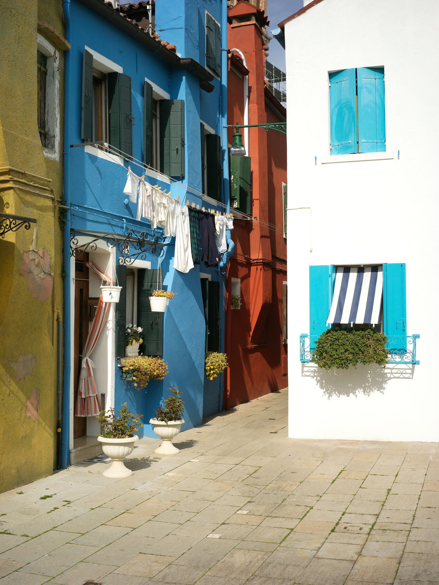 Burano, per i vicoli