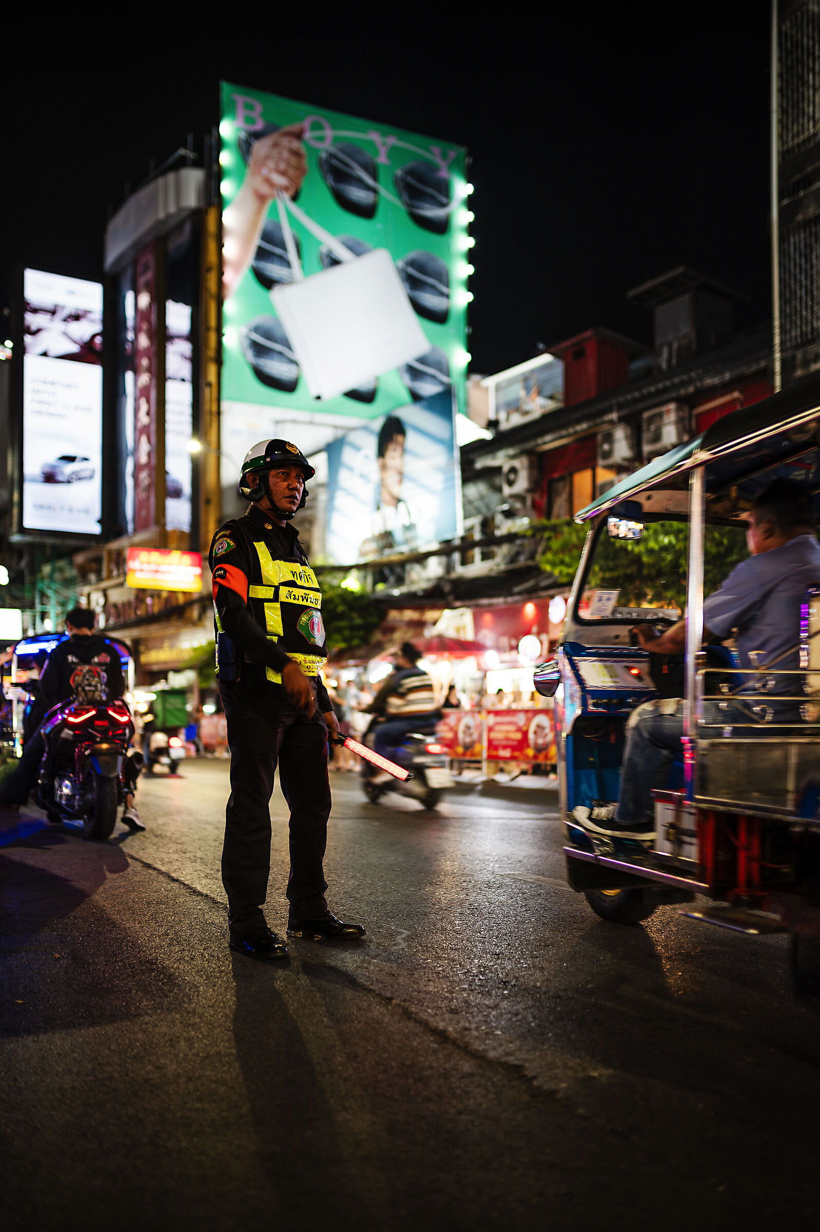 Bangkok - il vigile