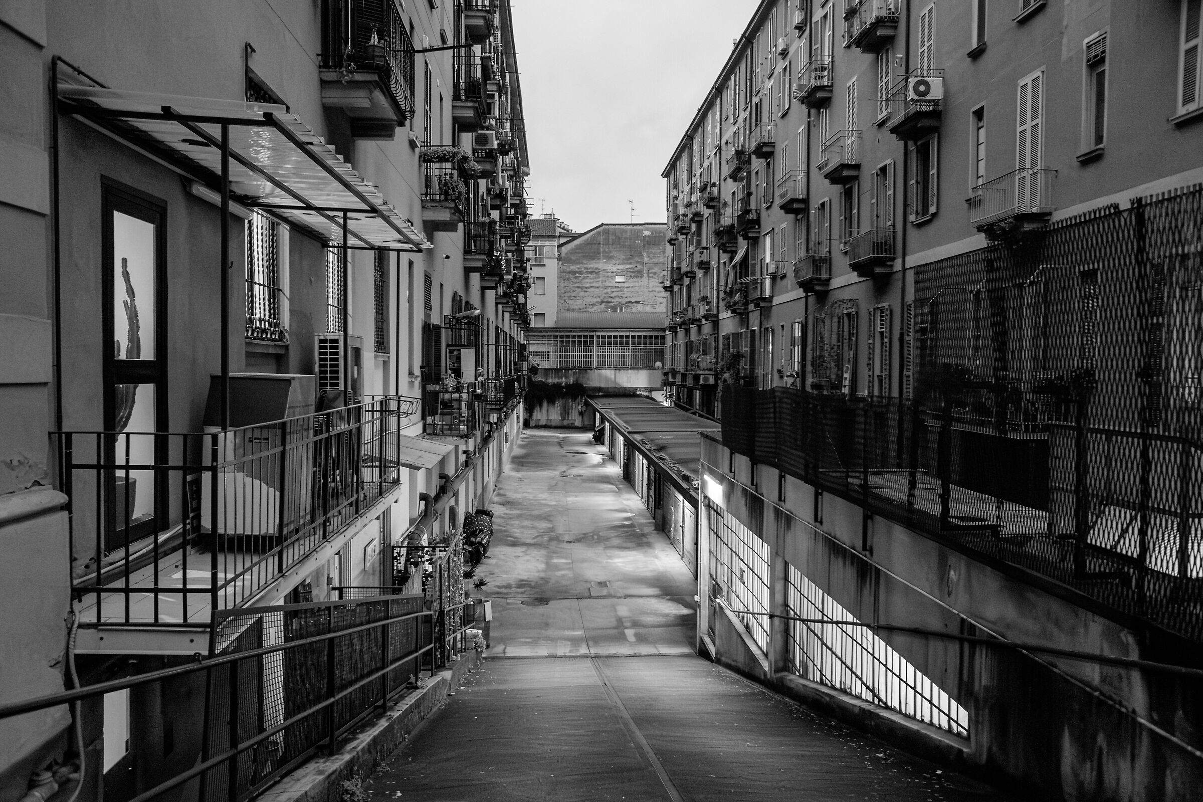 Milanese courtyards