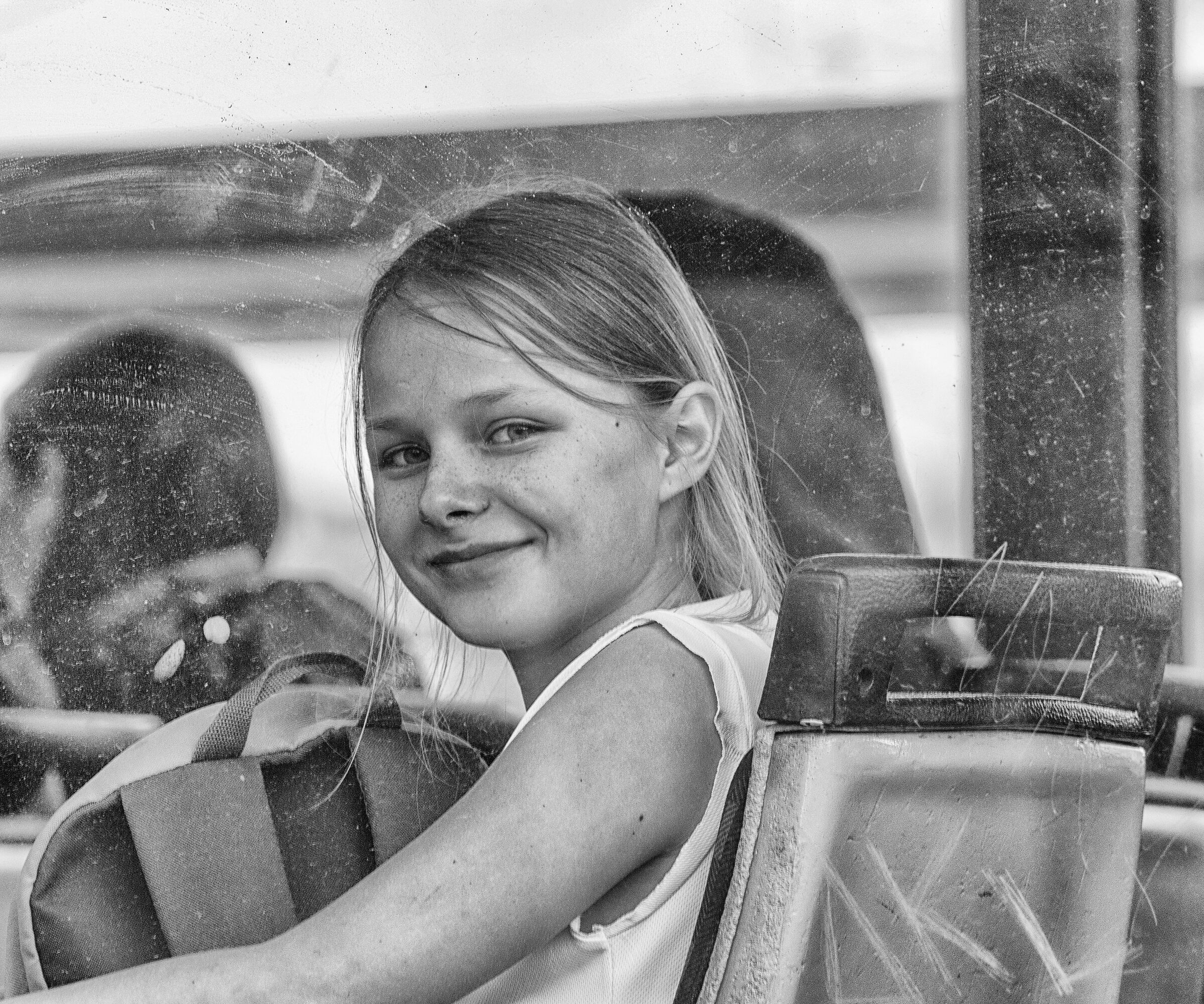 La ragazza con sorriso