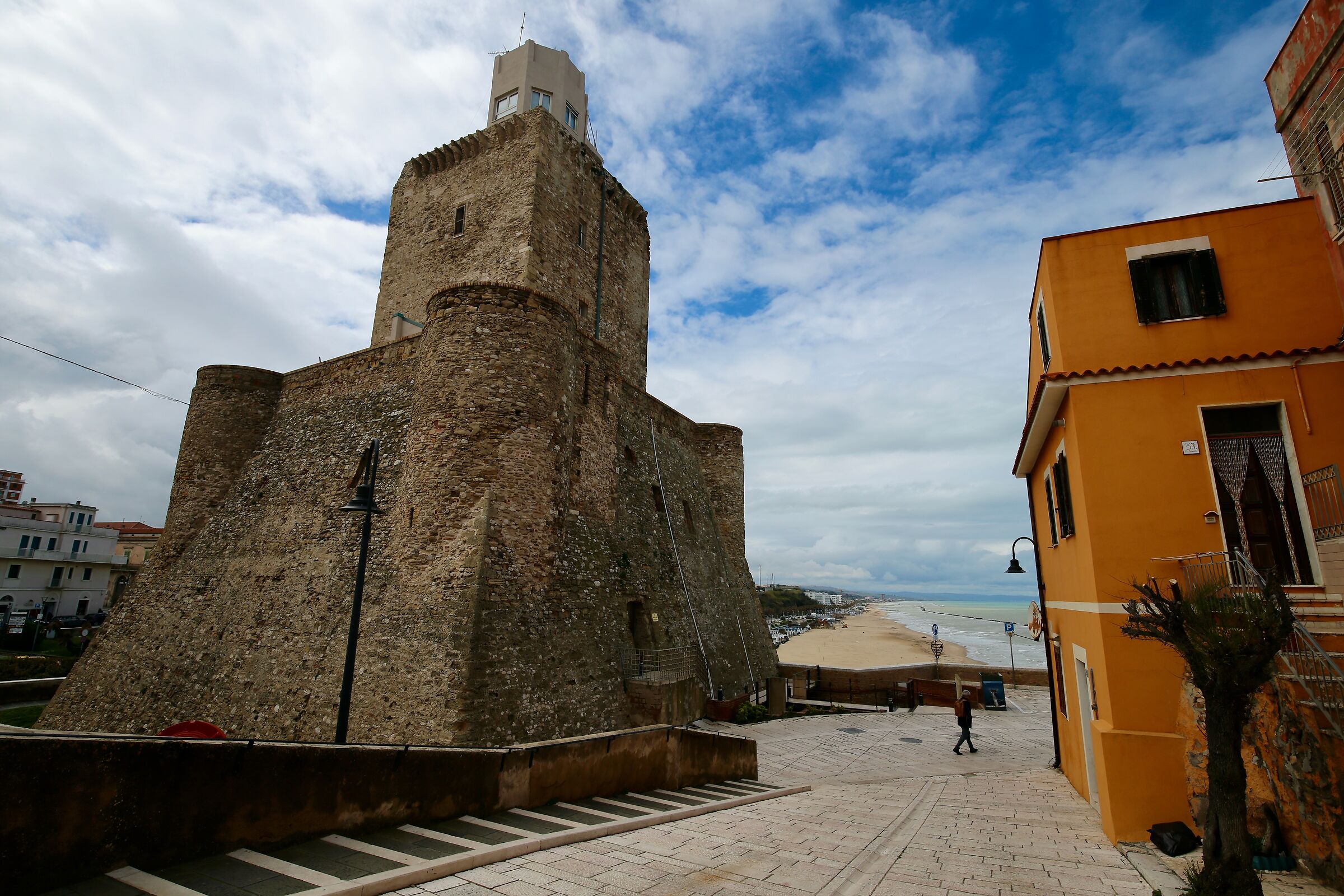 Il Castello Svevo.