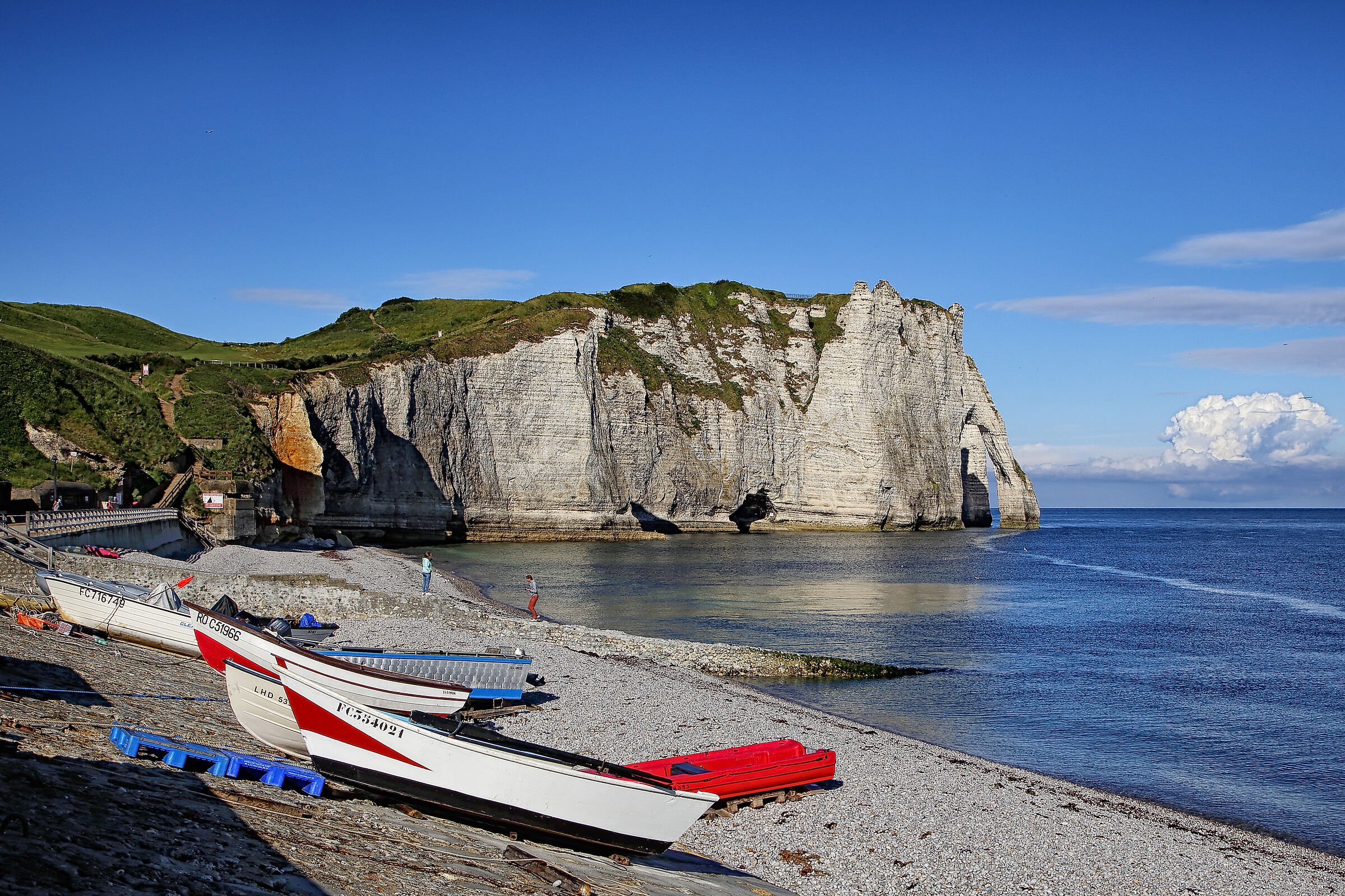 Etretat early morning