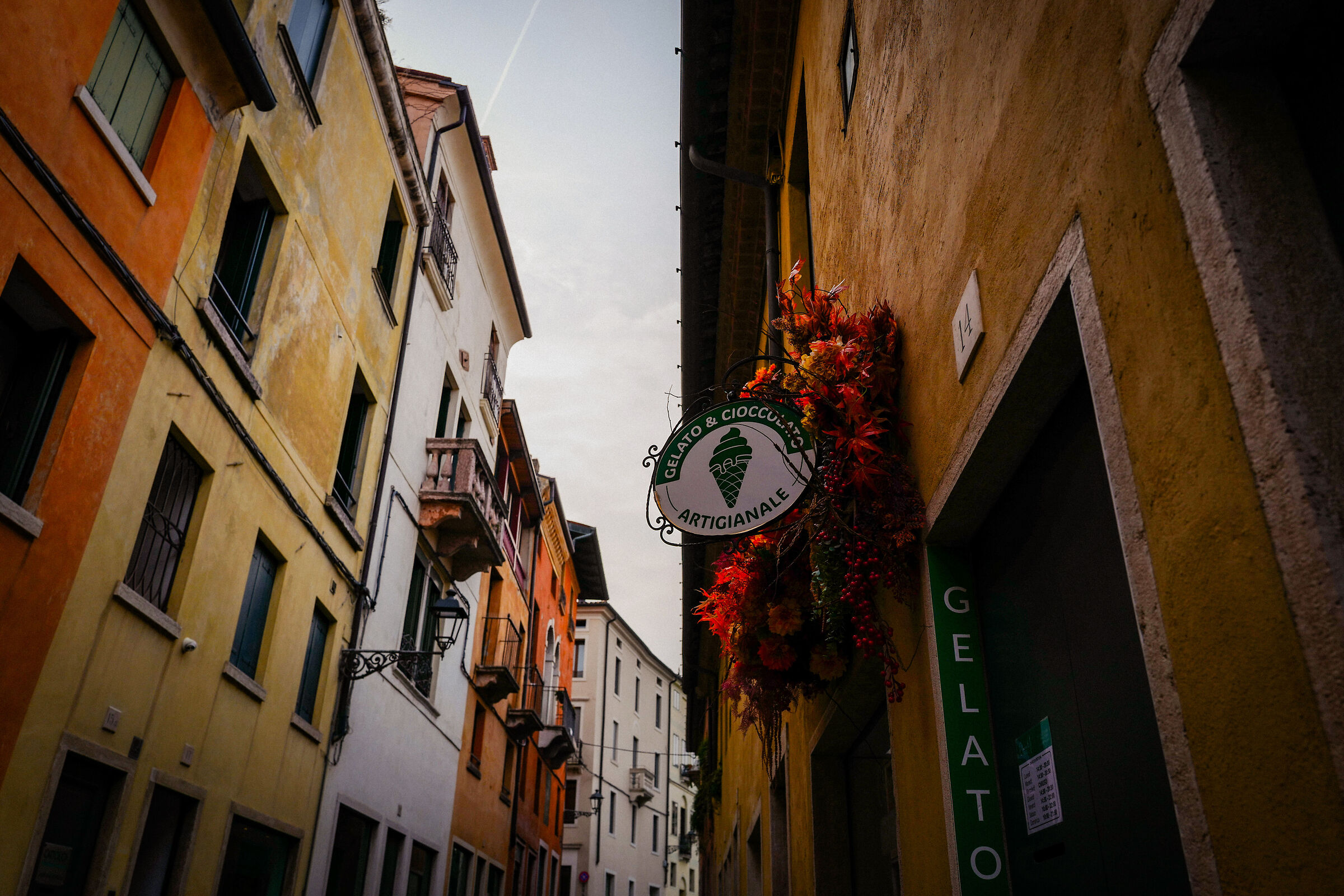 Bassano del Grappa - le vie del centro