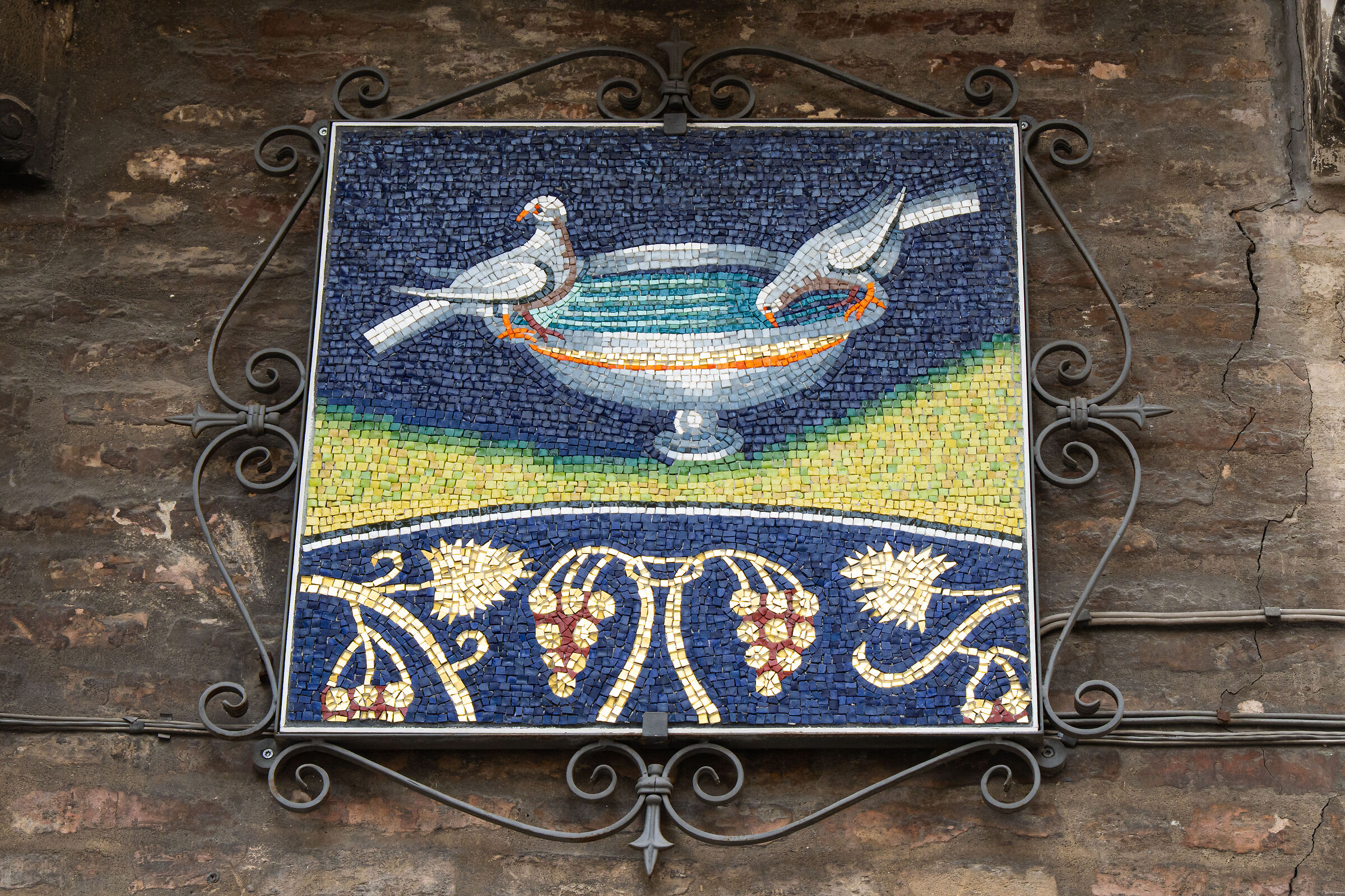 In Ravenna, mosaics are everywhere...