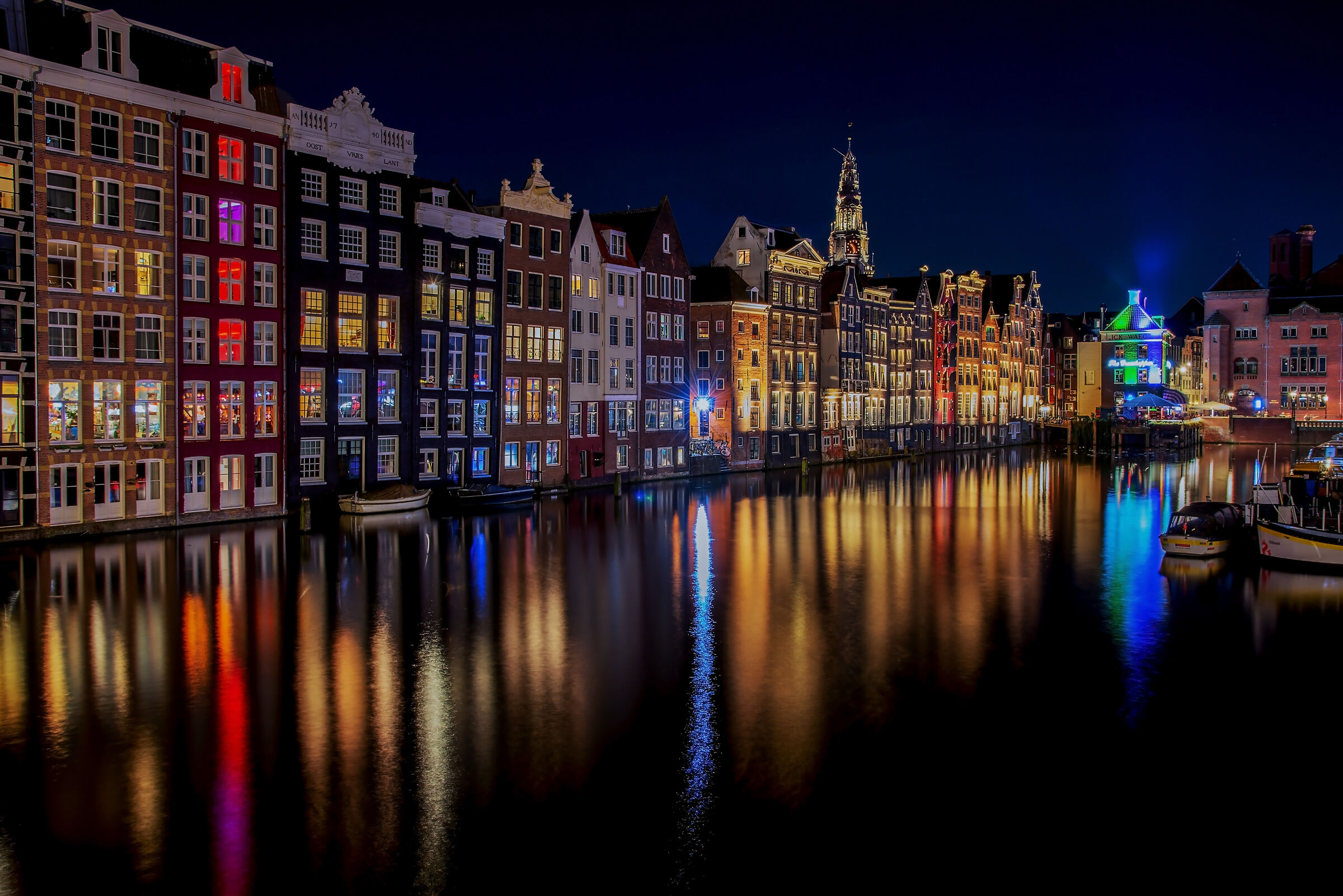 una sera ad Amsterdam.