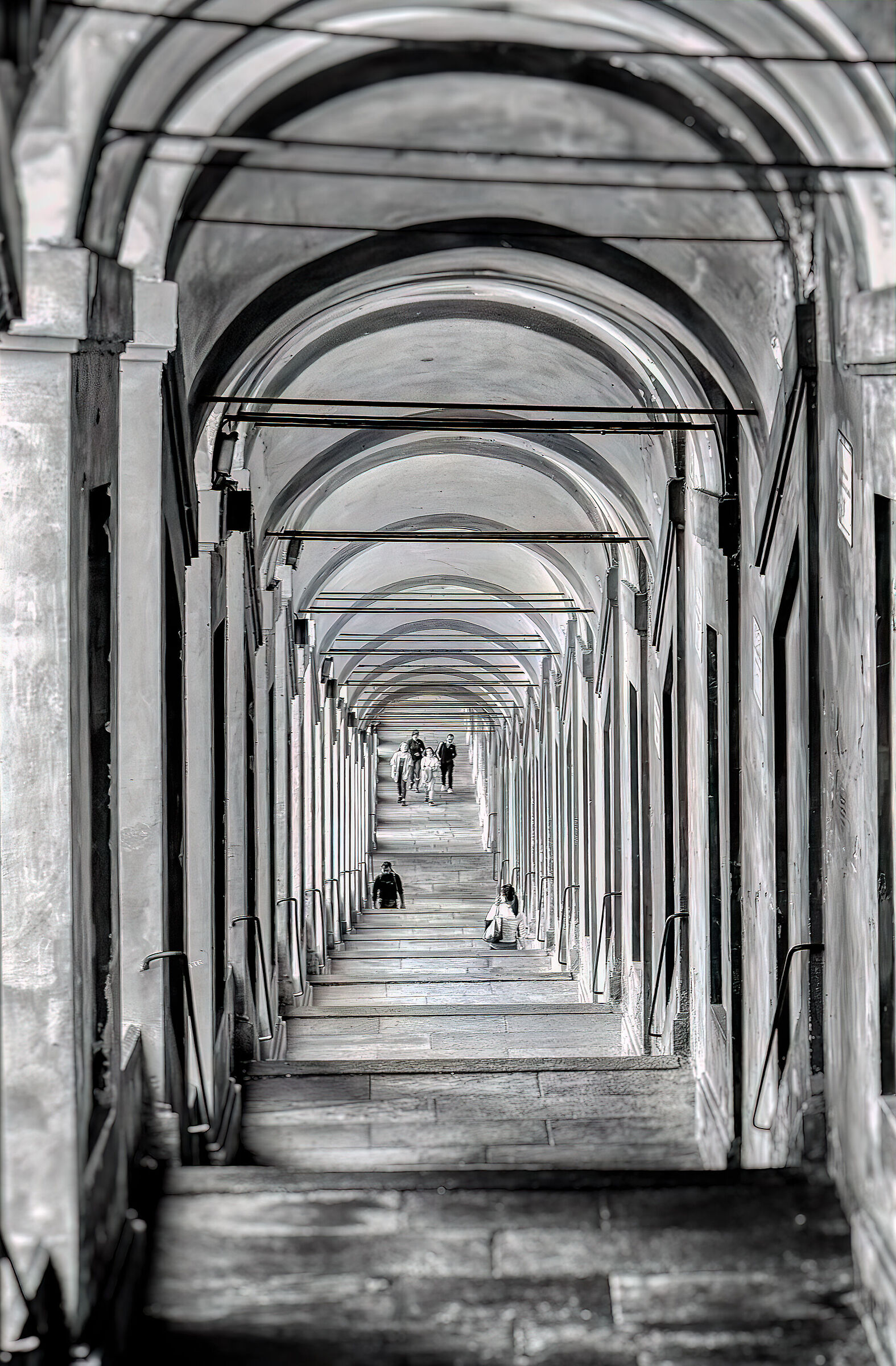 The portico of San Luca