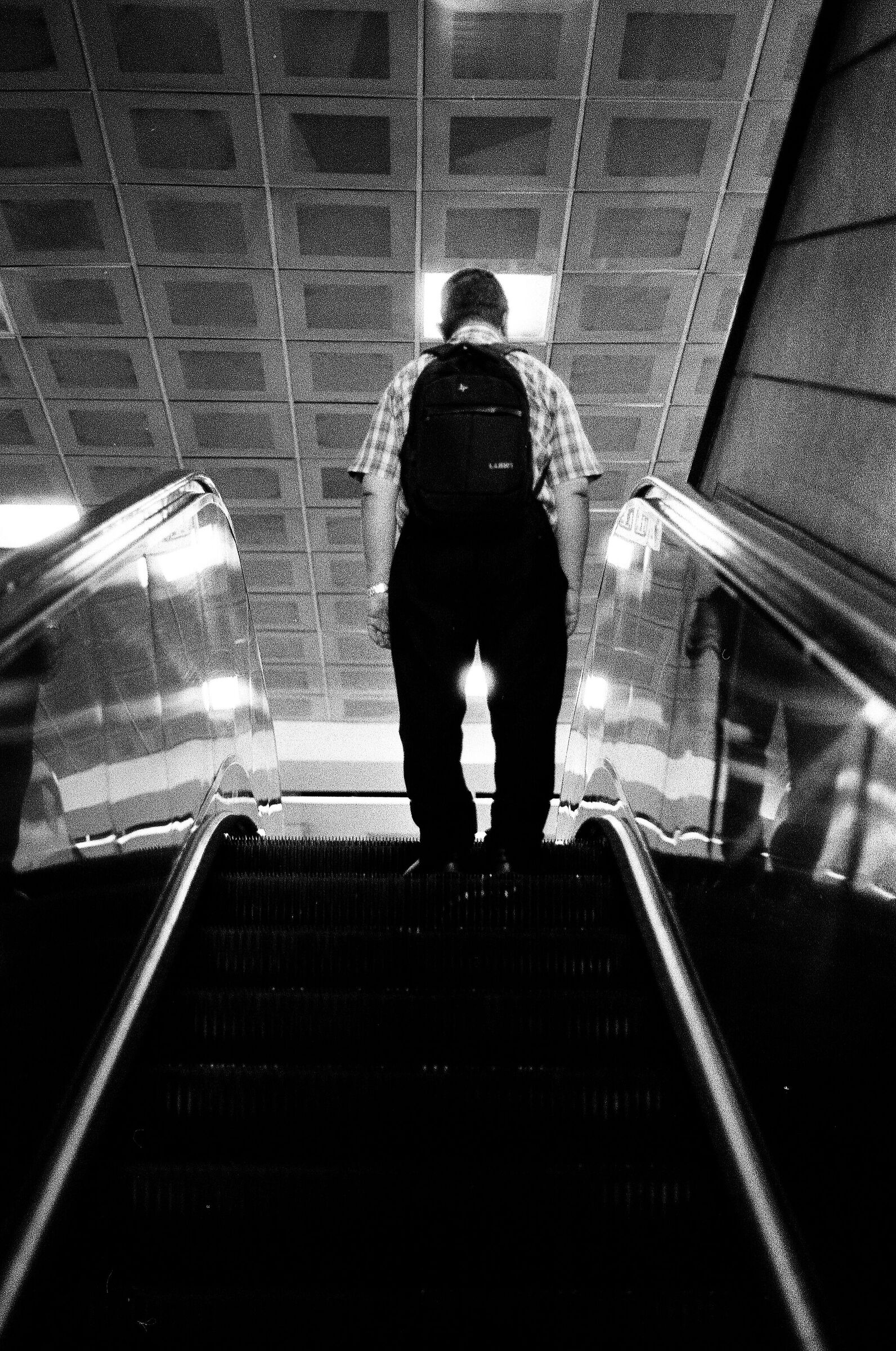 On the escalator