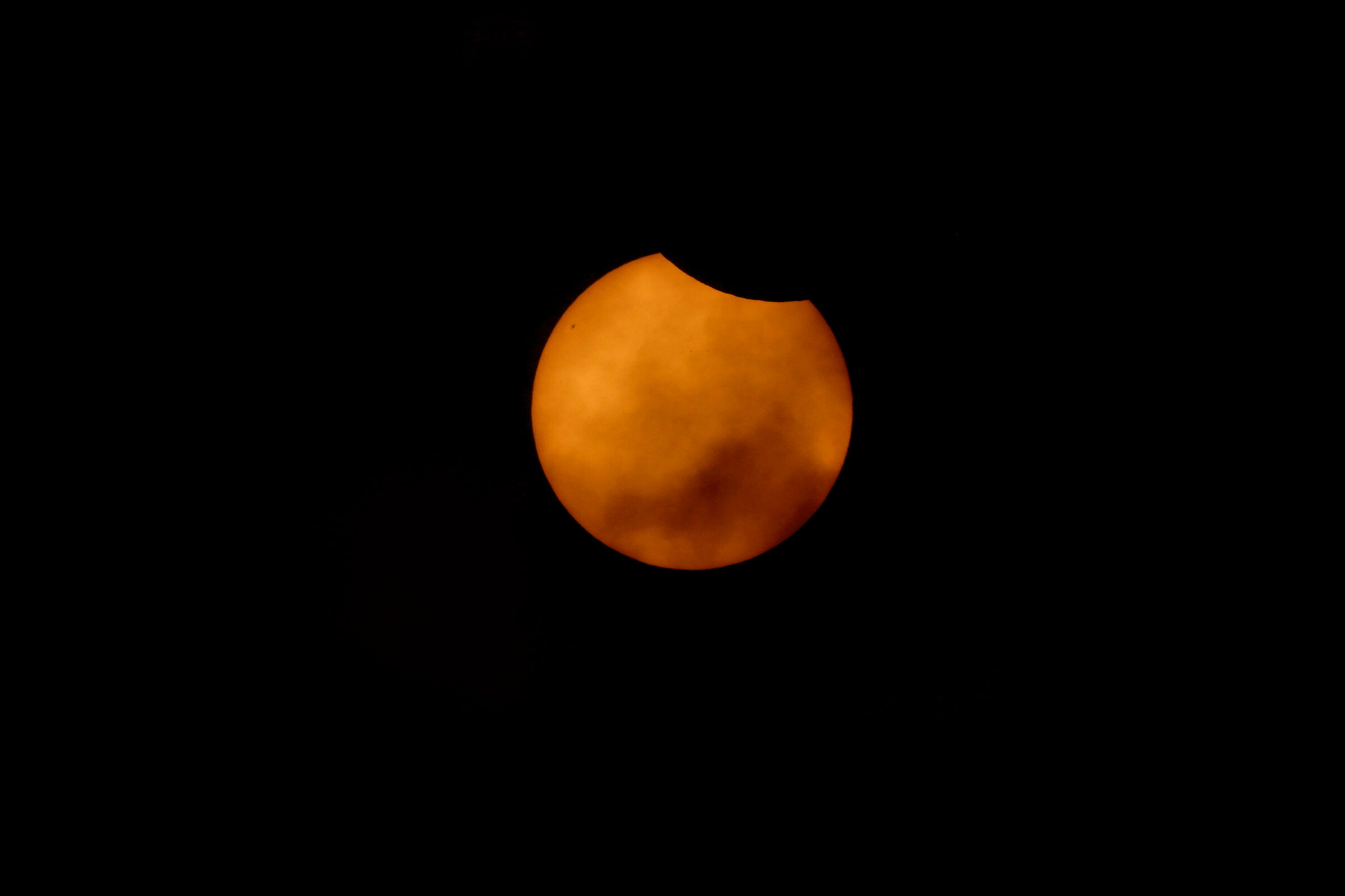 Eclissi solare parziale del 29/03/2025