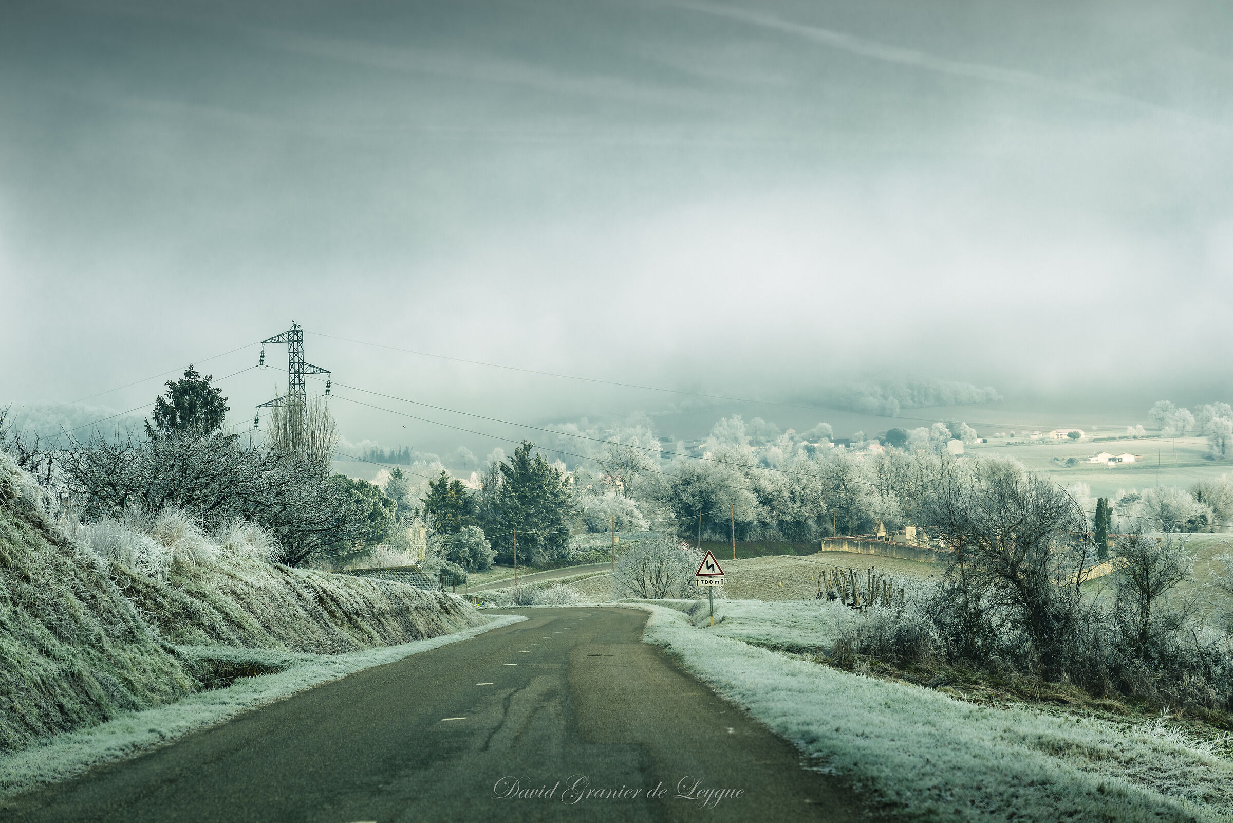 Gelo sui 700m della strada del Malause