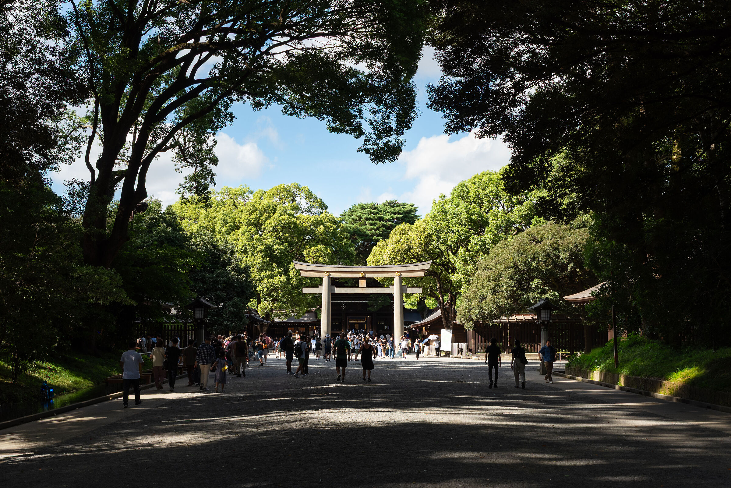 Entrance to Meiji-jingu Shrine
