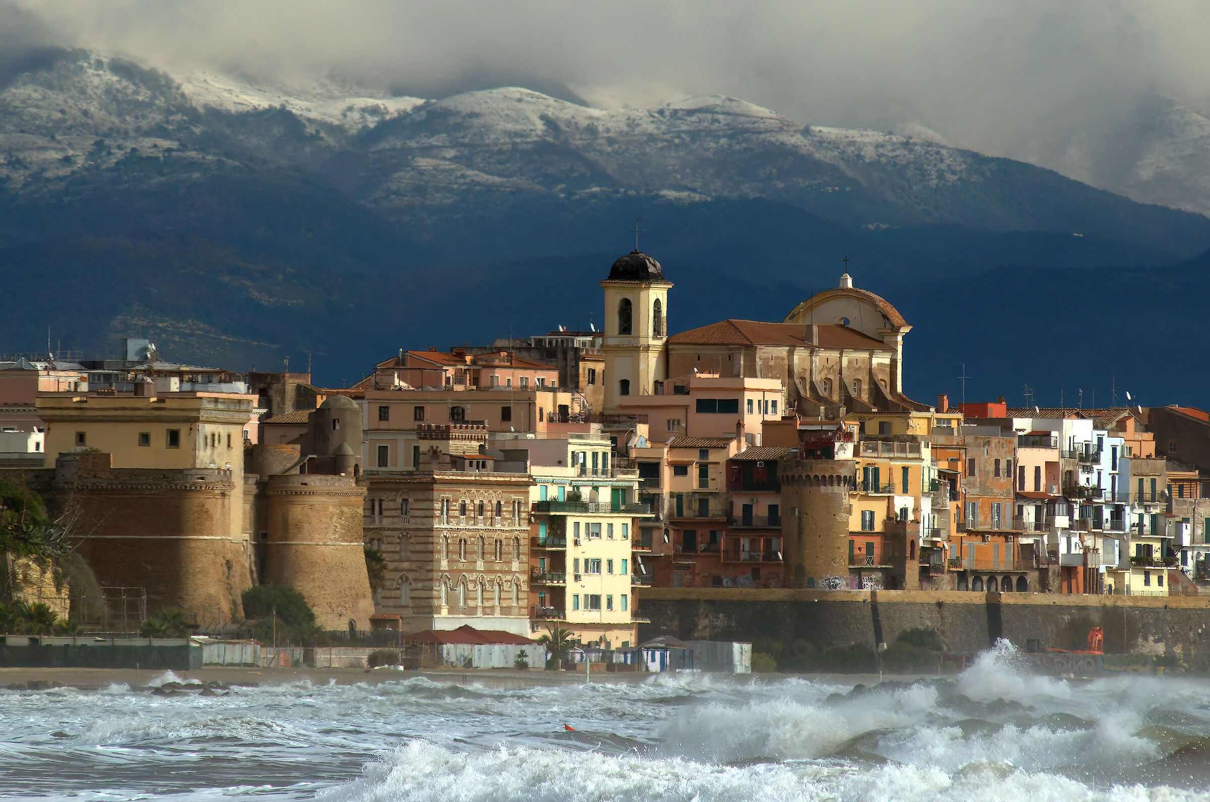 Neptune the city where I live, medieval village and the Fort