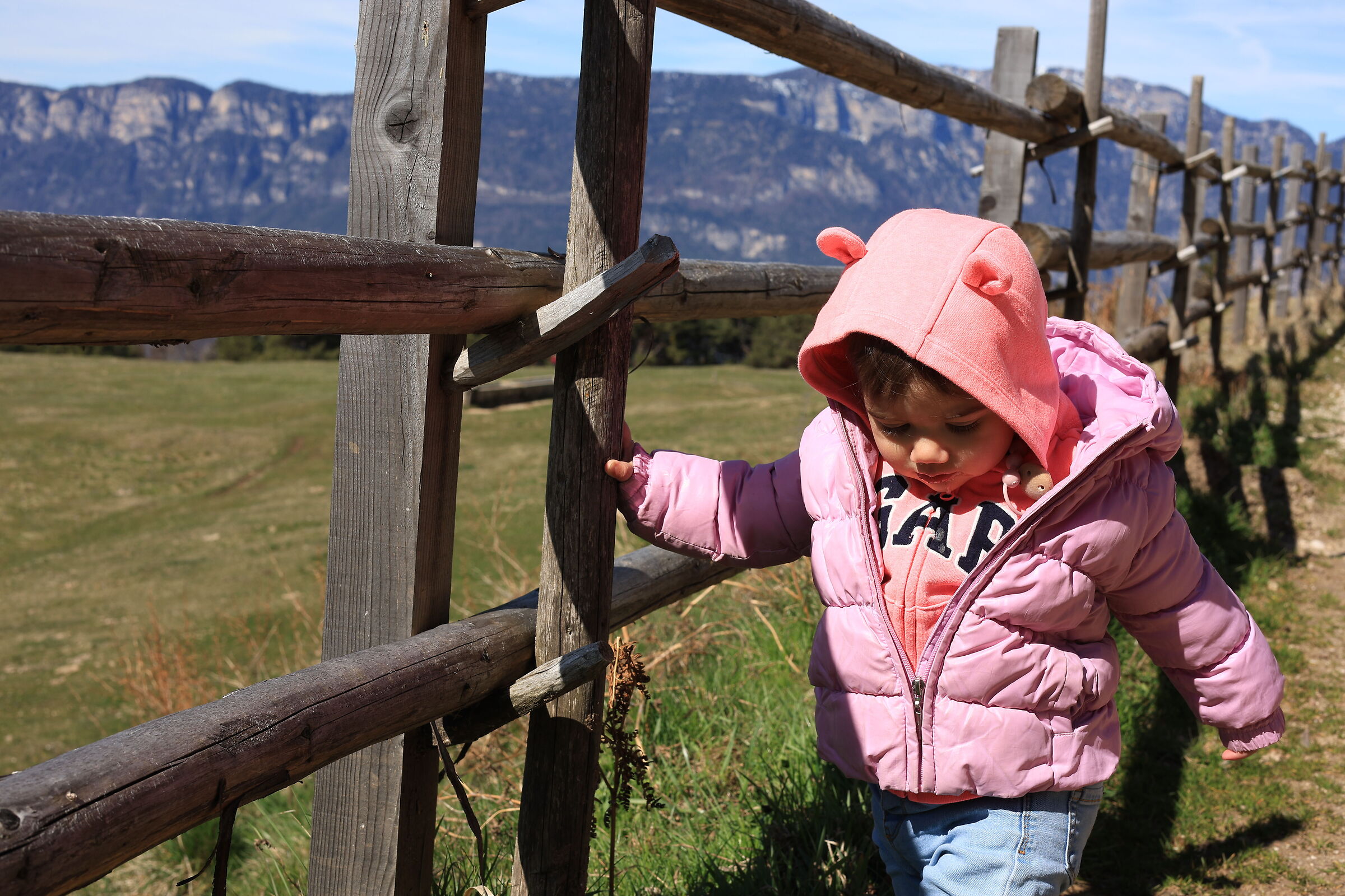 First steps at Malga Cislon