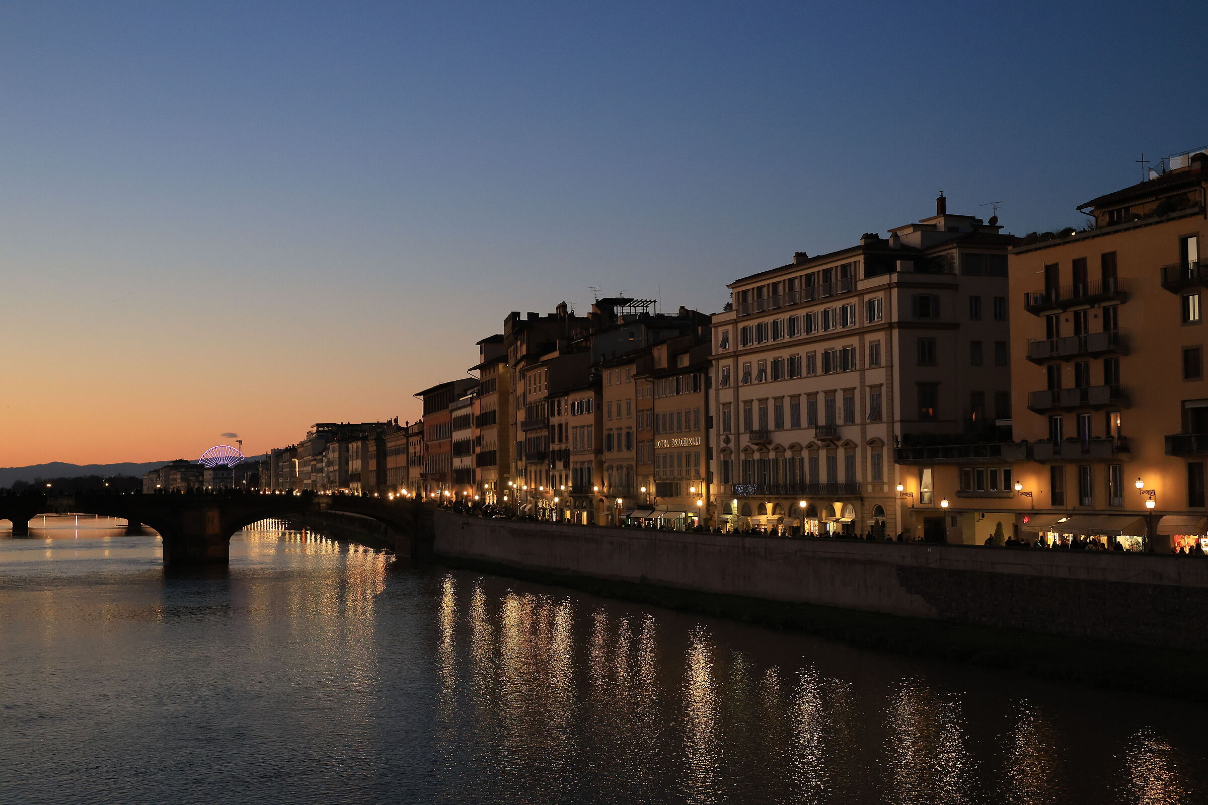 Tramonto a Ponte Vecchio