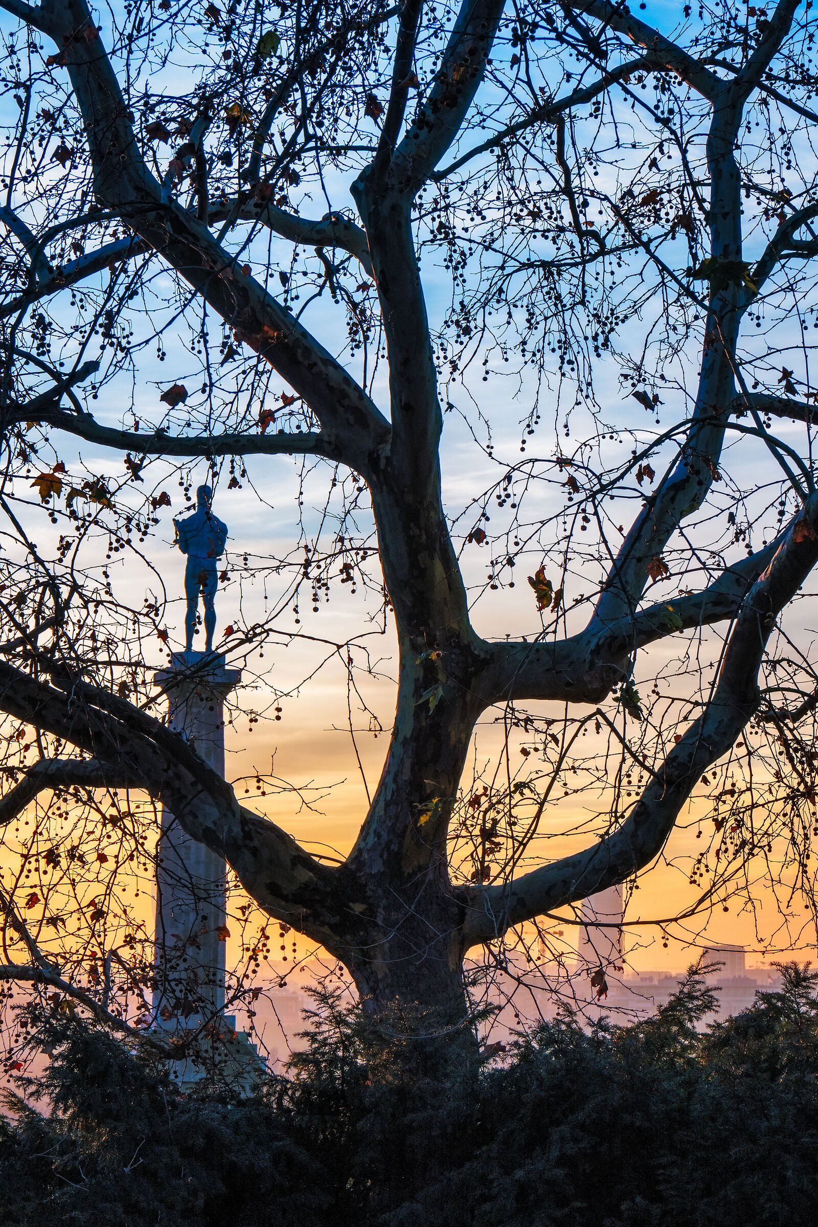 Tramonto di Kalemegdan