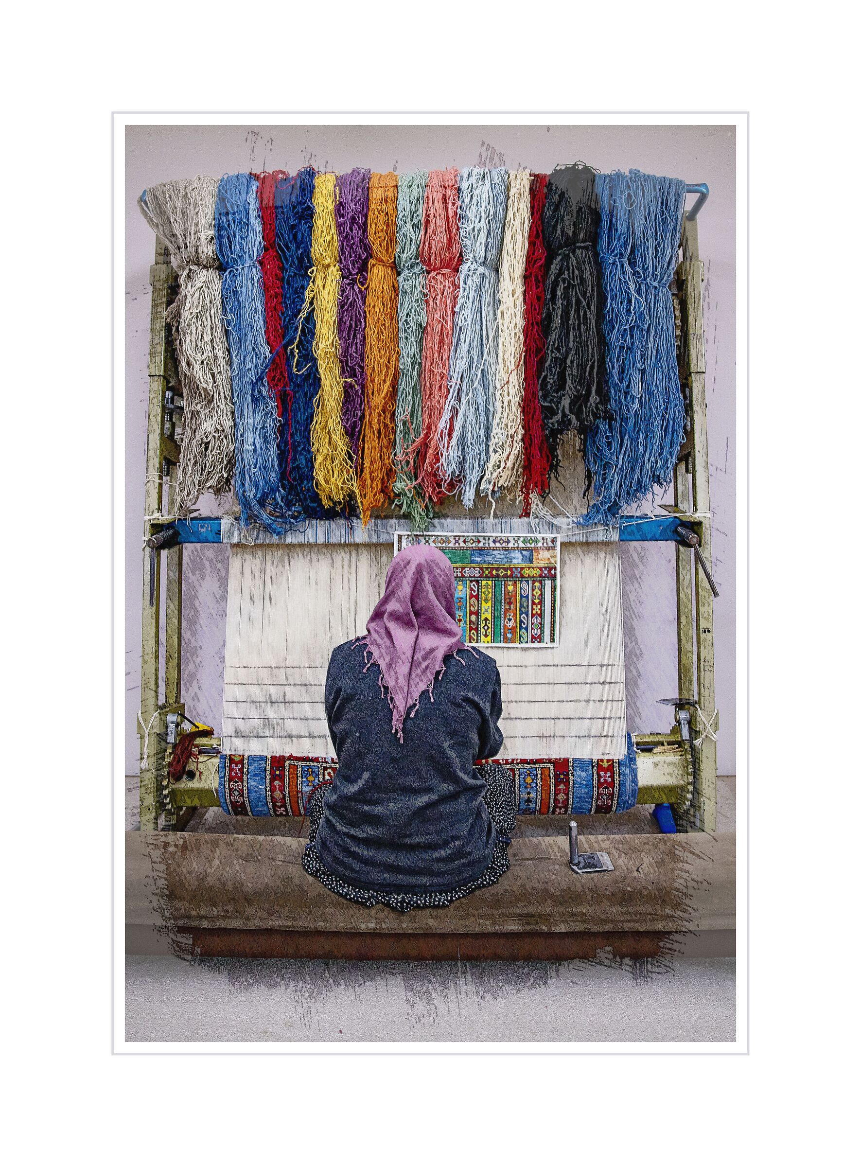 The carpet weaver - Turkey