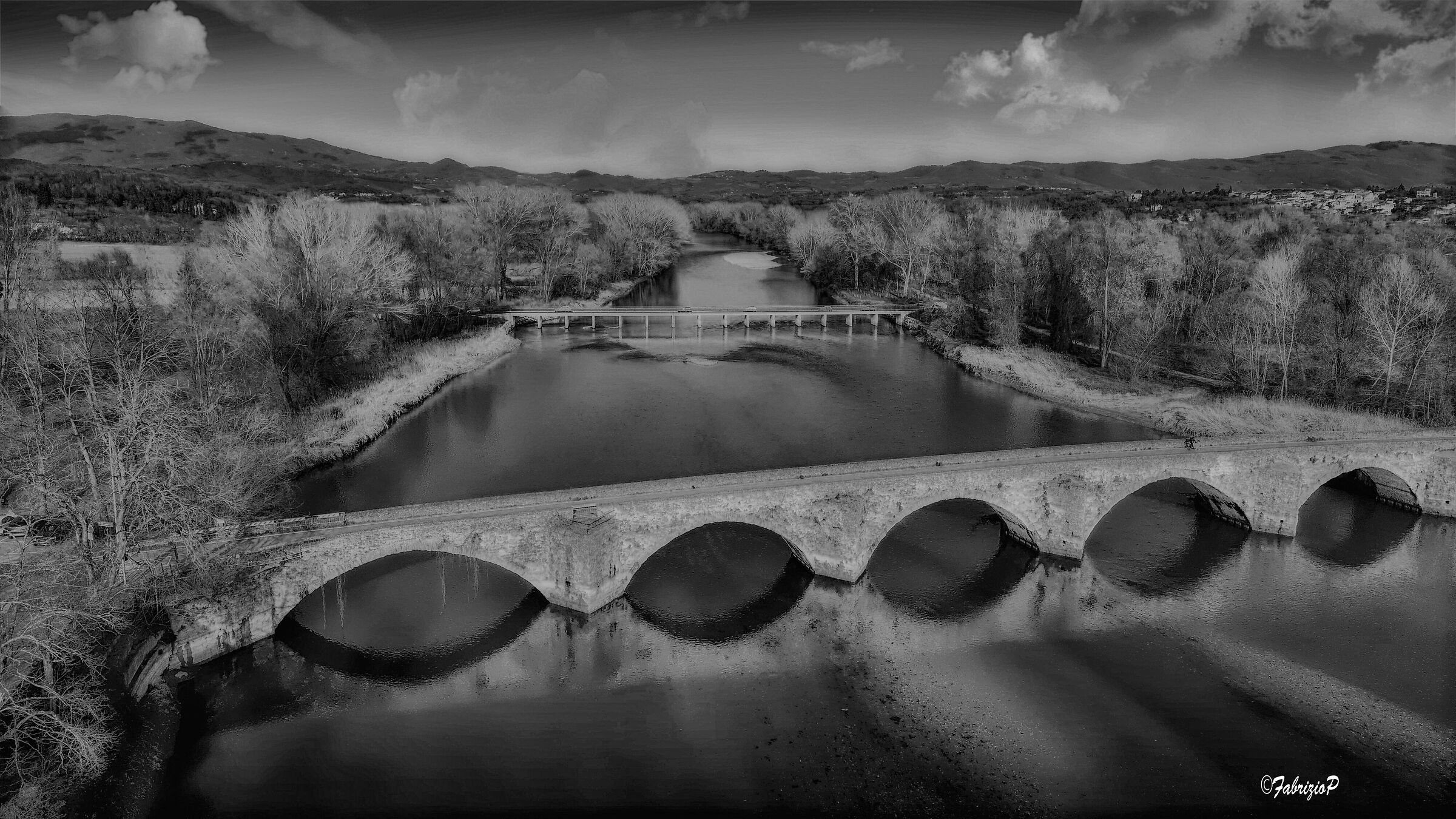 Flying over ... The Arno