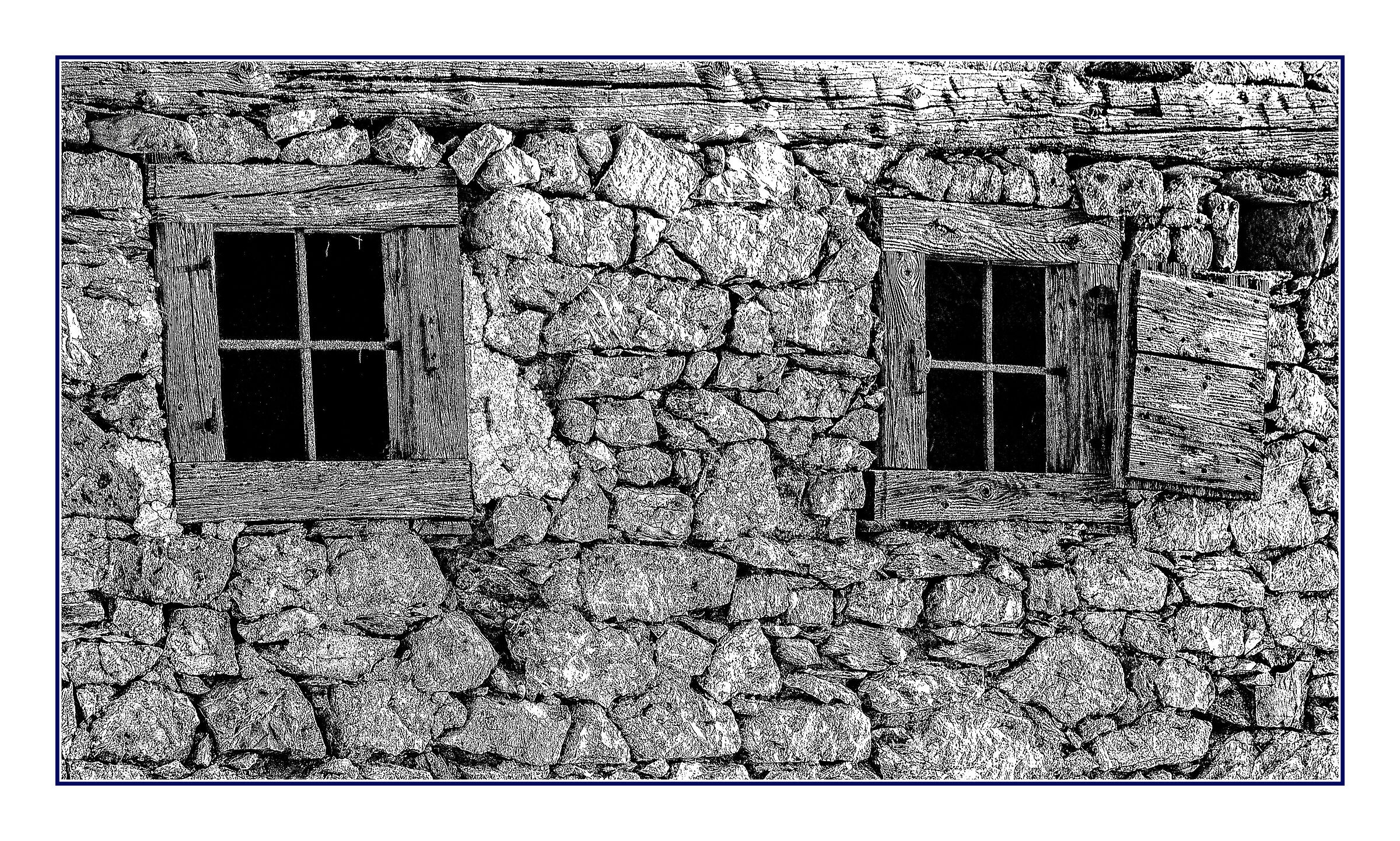Windows on rough graphics