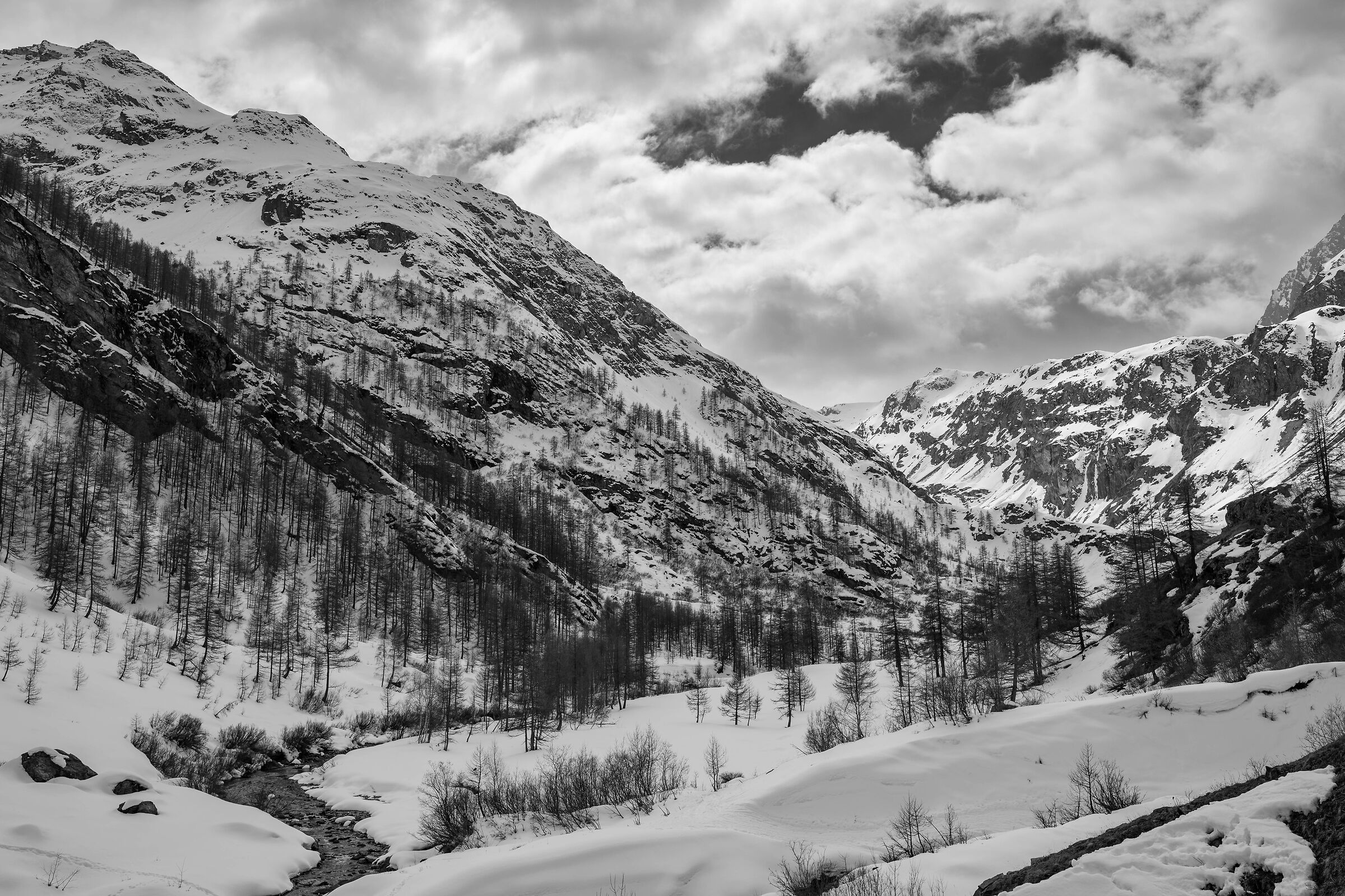 towards the Benevolo refuge