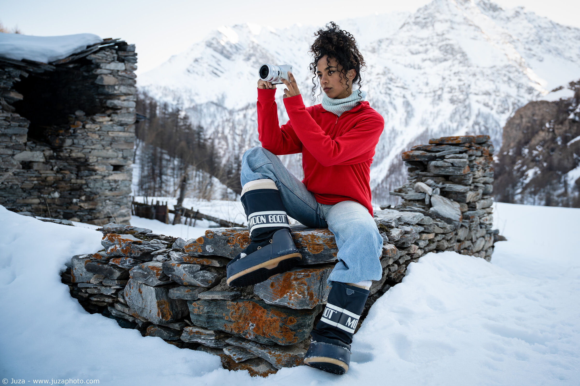 Miriam Nan - Tra la neve con la Sigma BF