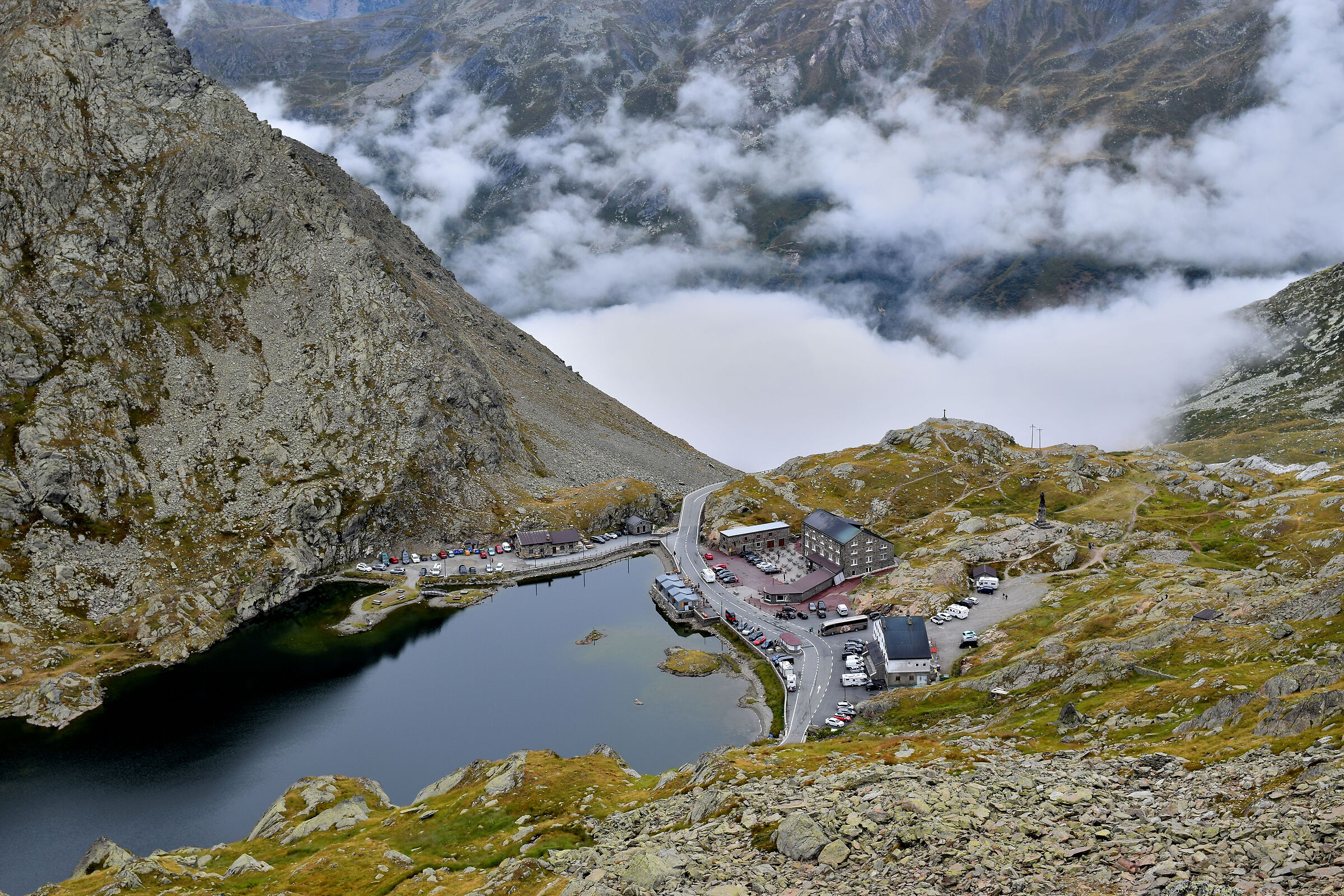 Il valico del Gran San Bernardo