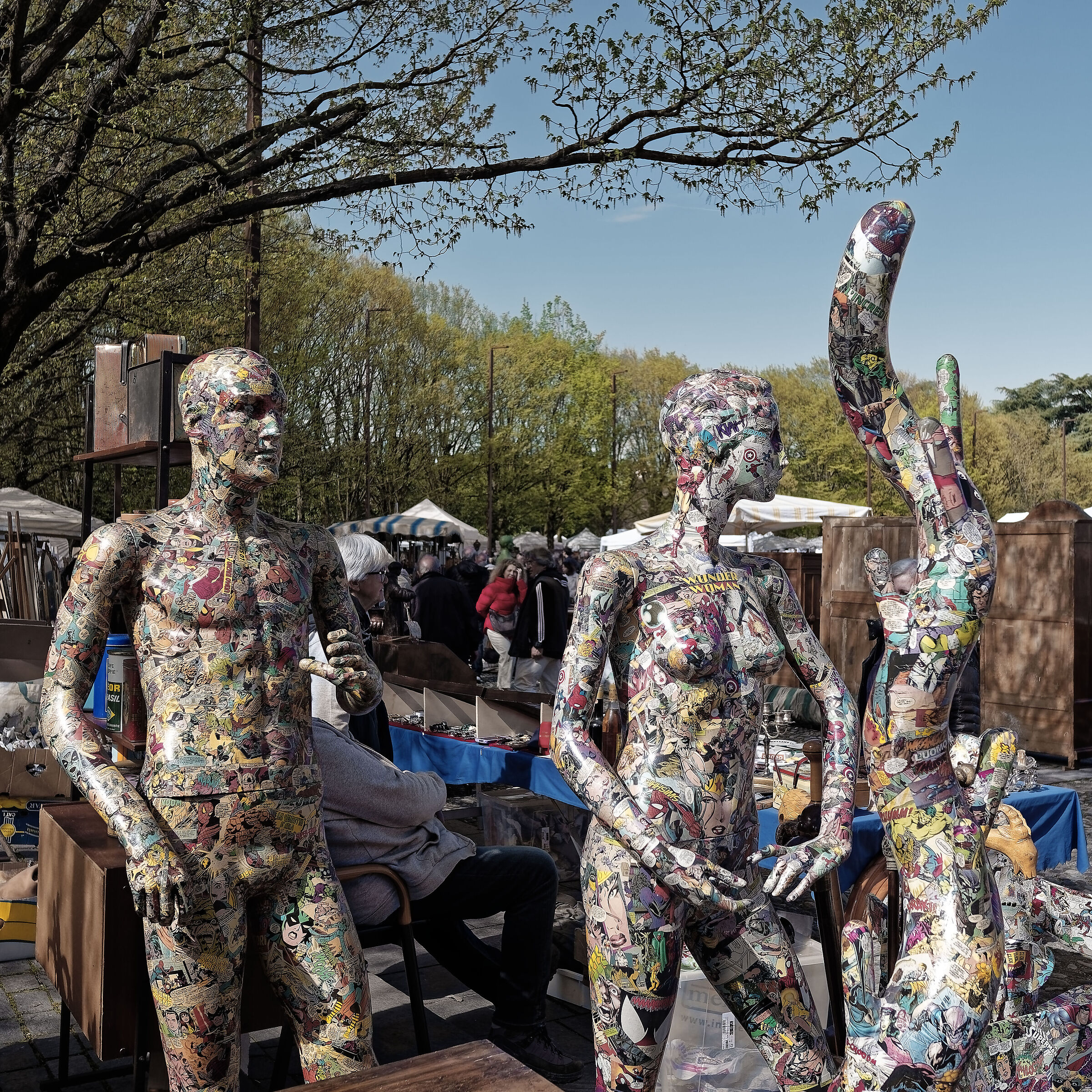 Antiques market of Piazzola sul Brenta