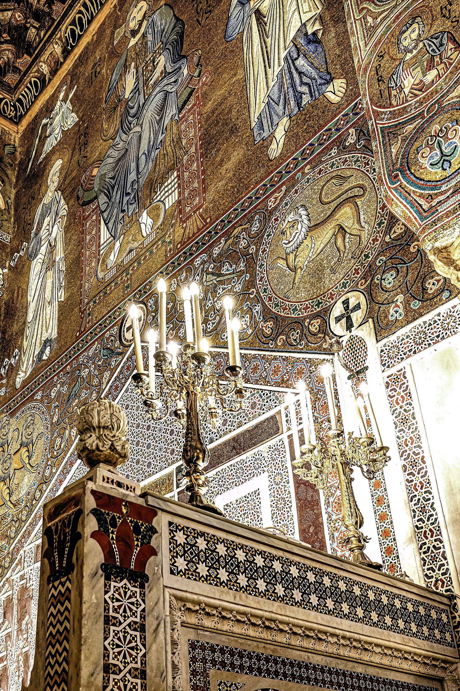 Palermo Palatine Chapel detail