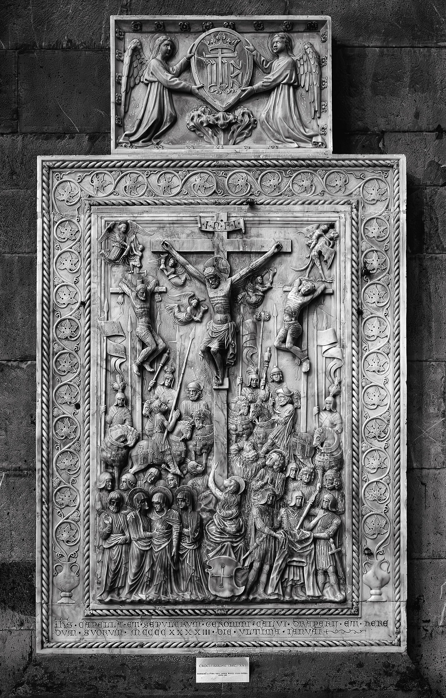 Genova- San Lorenzo - Crocefissione di Cristo-XV secolo