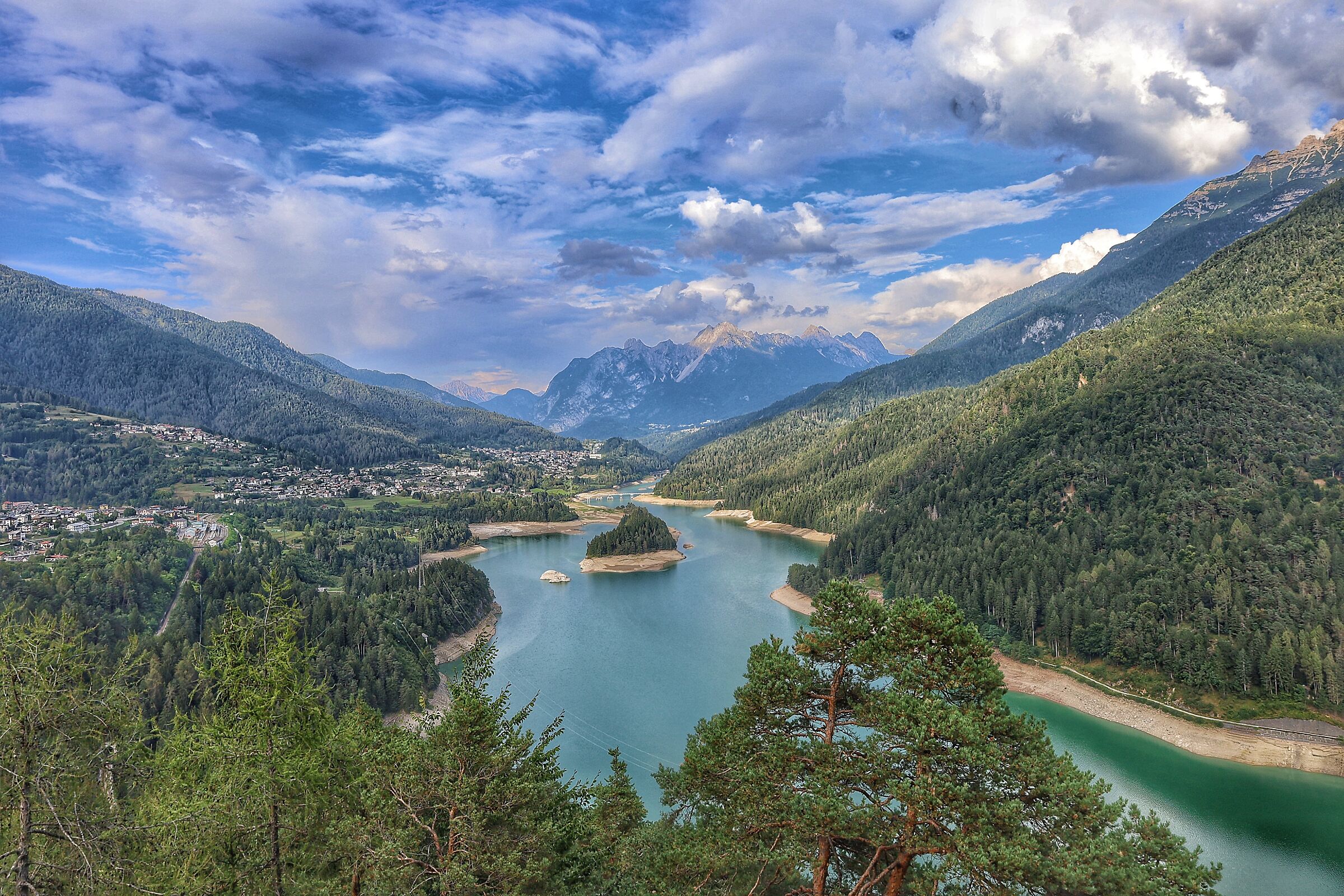 Lago di centro Cadore