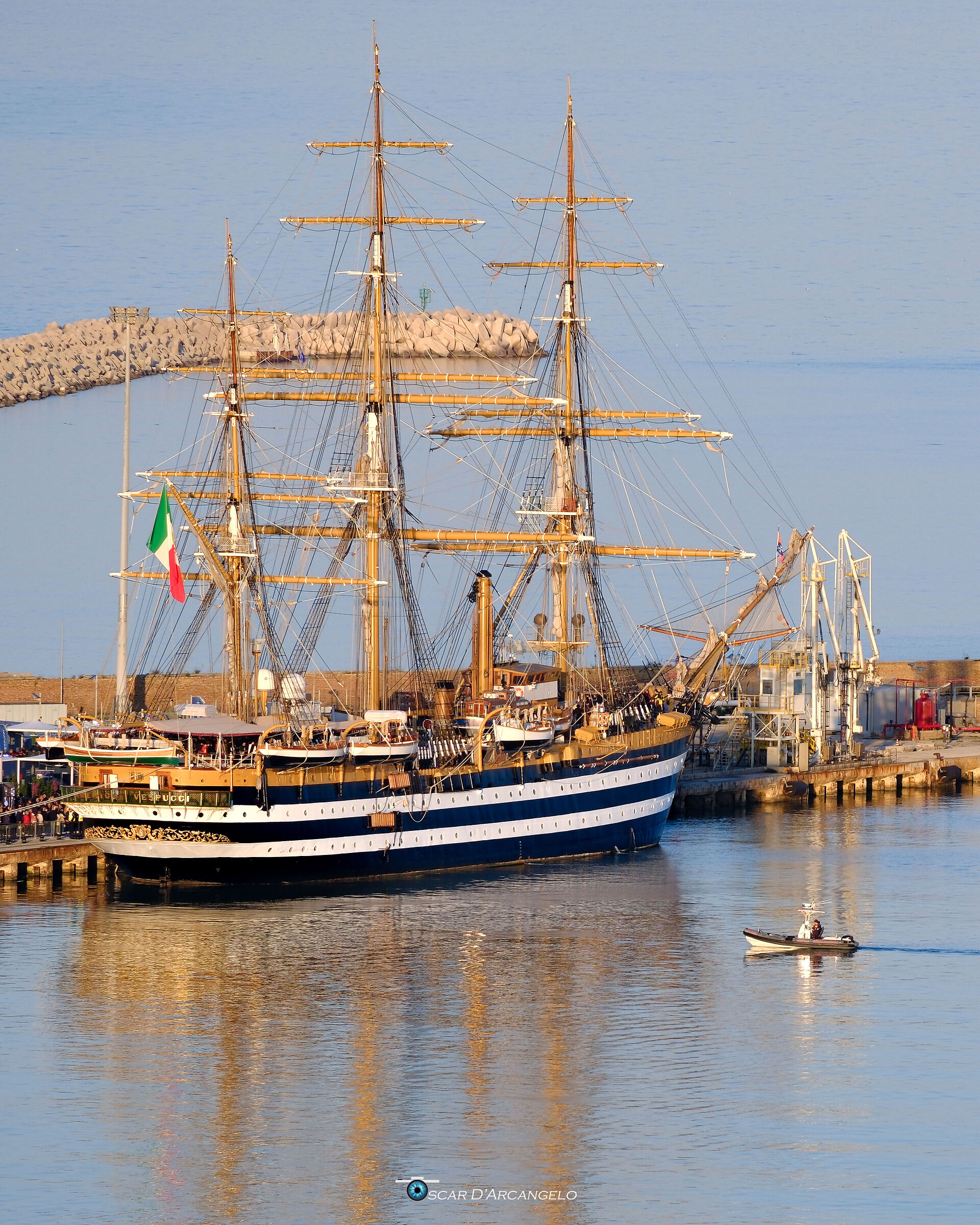 La signora del mare.. la Vespucci