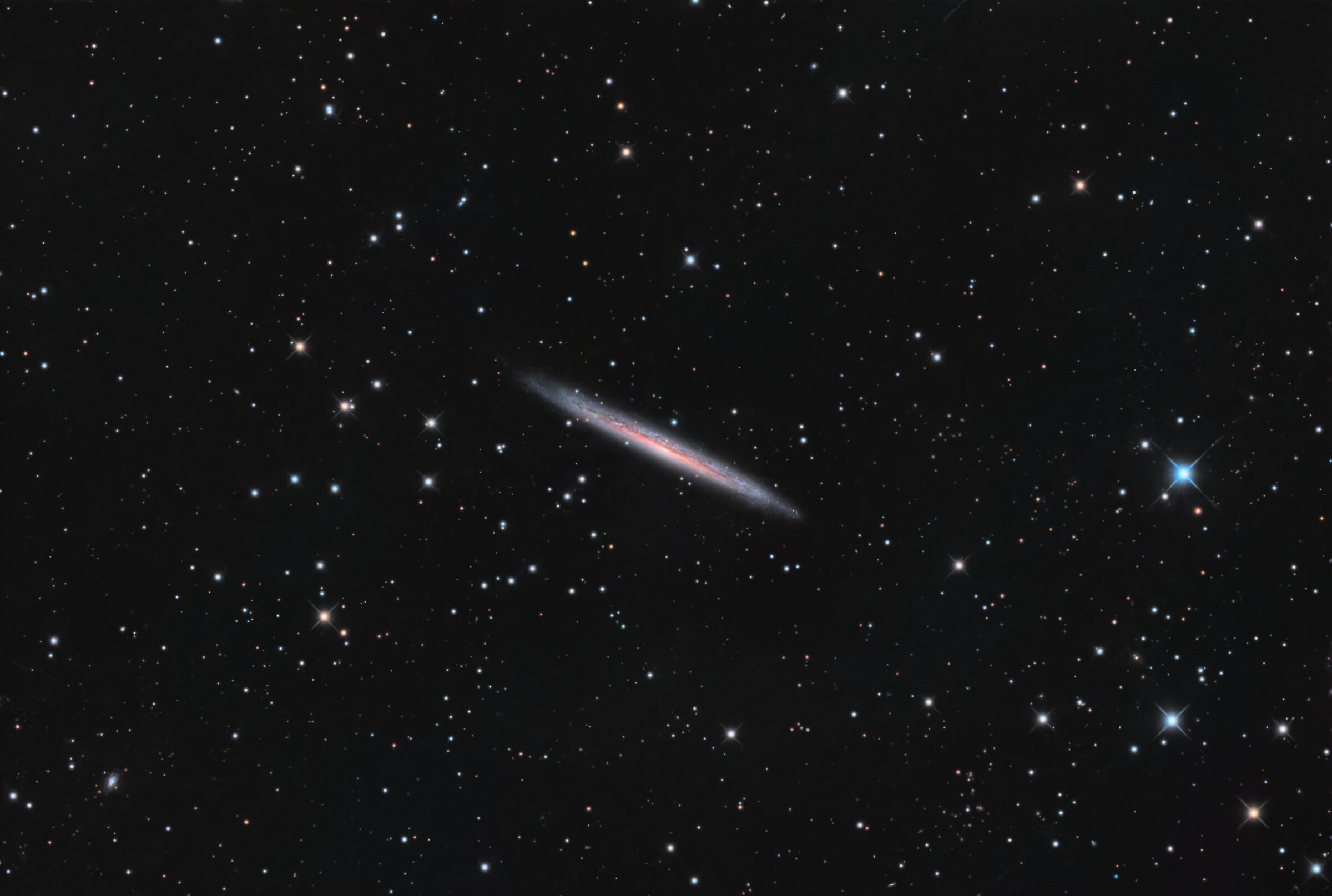 La galassia scheggia