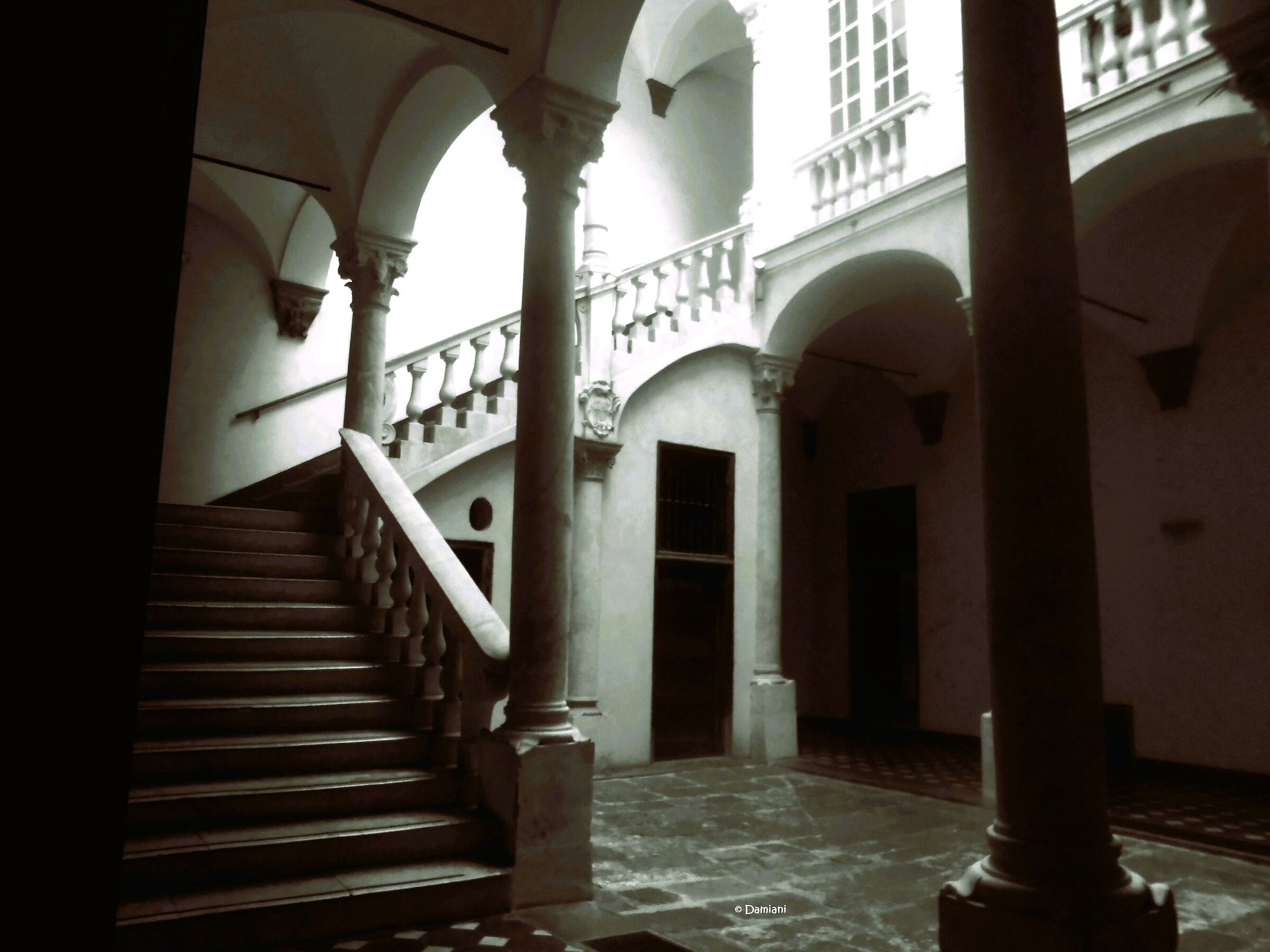 Veduta in un interno ... genovese