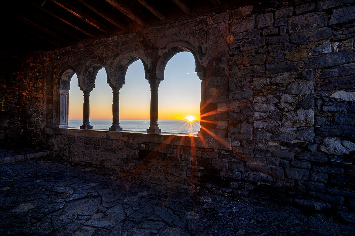 Fine di una giornata a Portovenere
