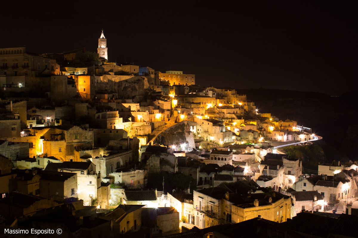 Matera by night
