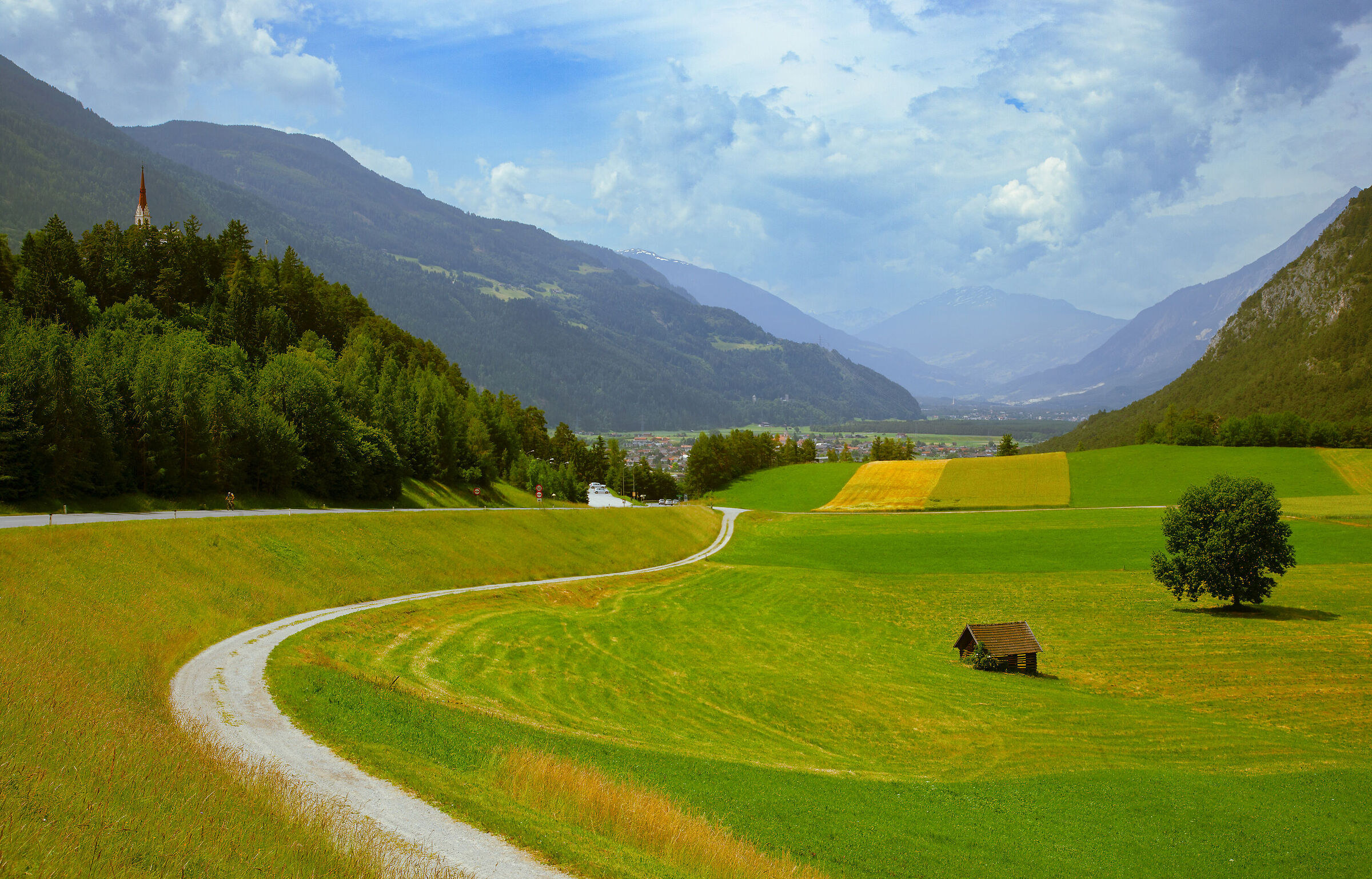 Il sentiero nel verde