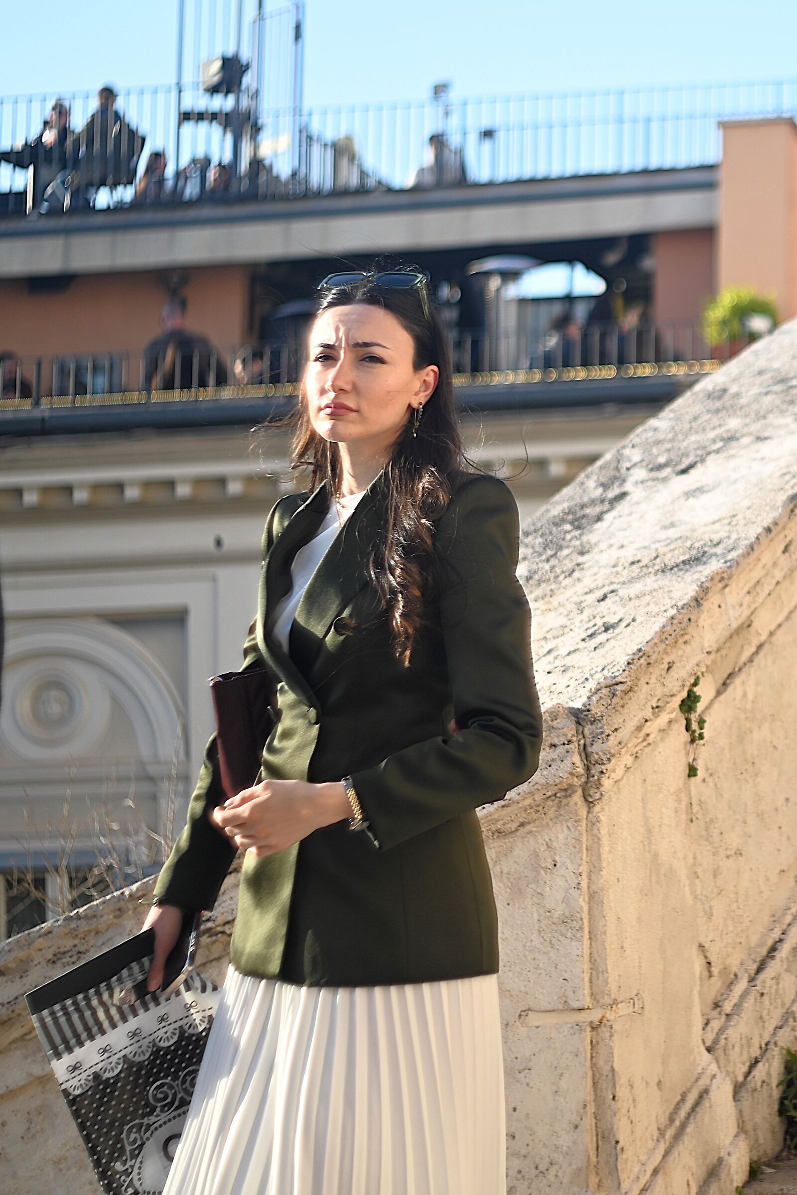 un velo di tristezza