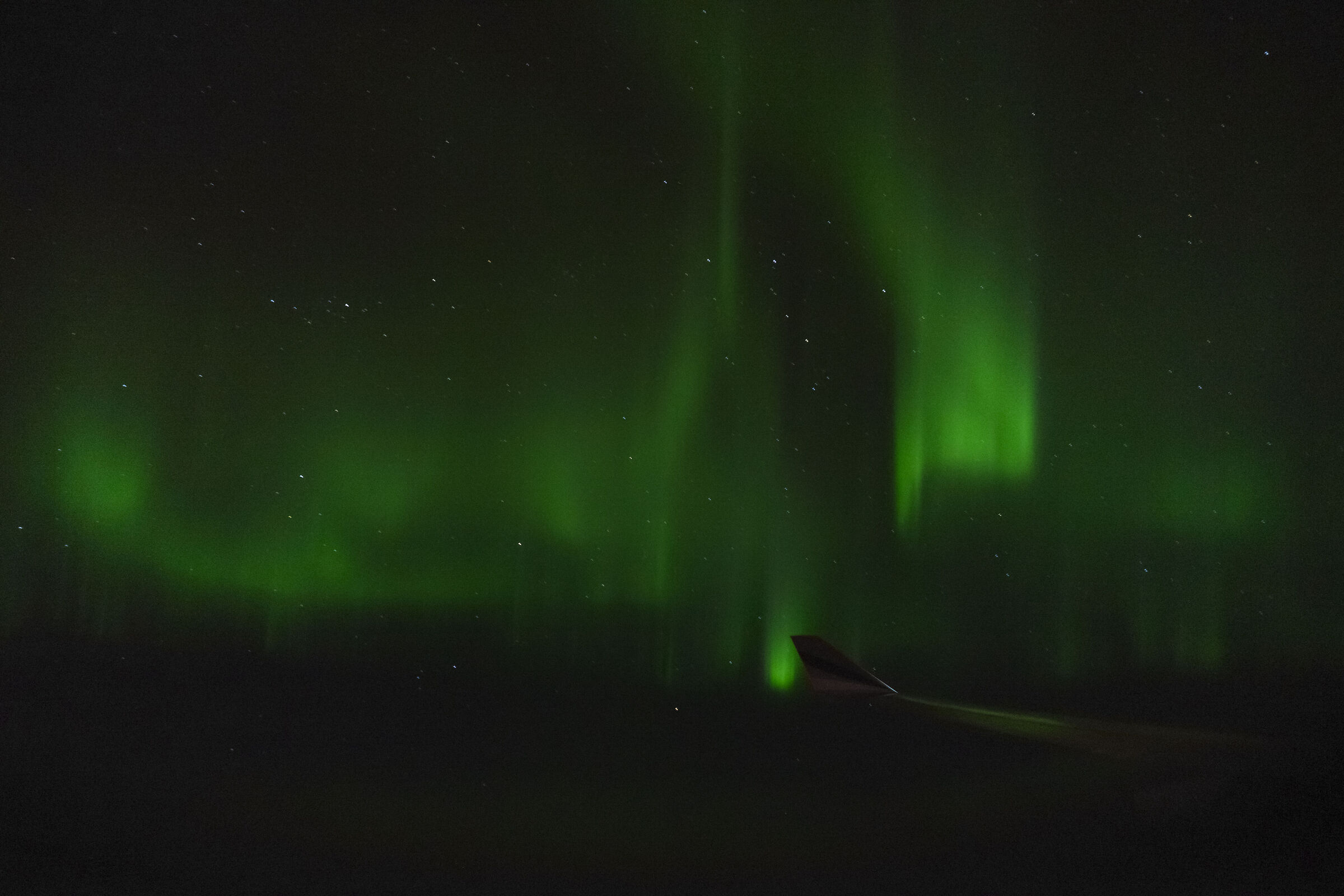 Aurora in flight