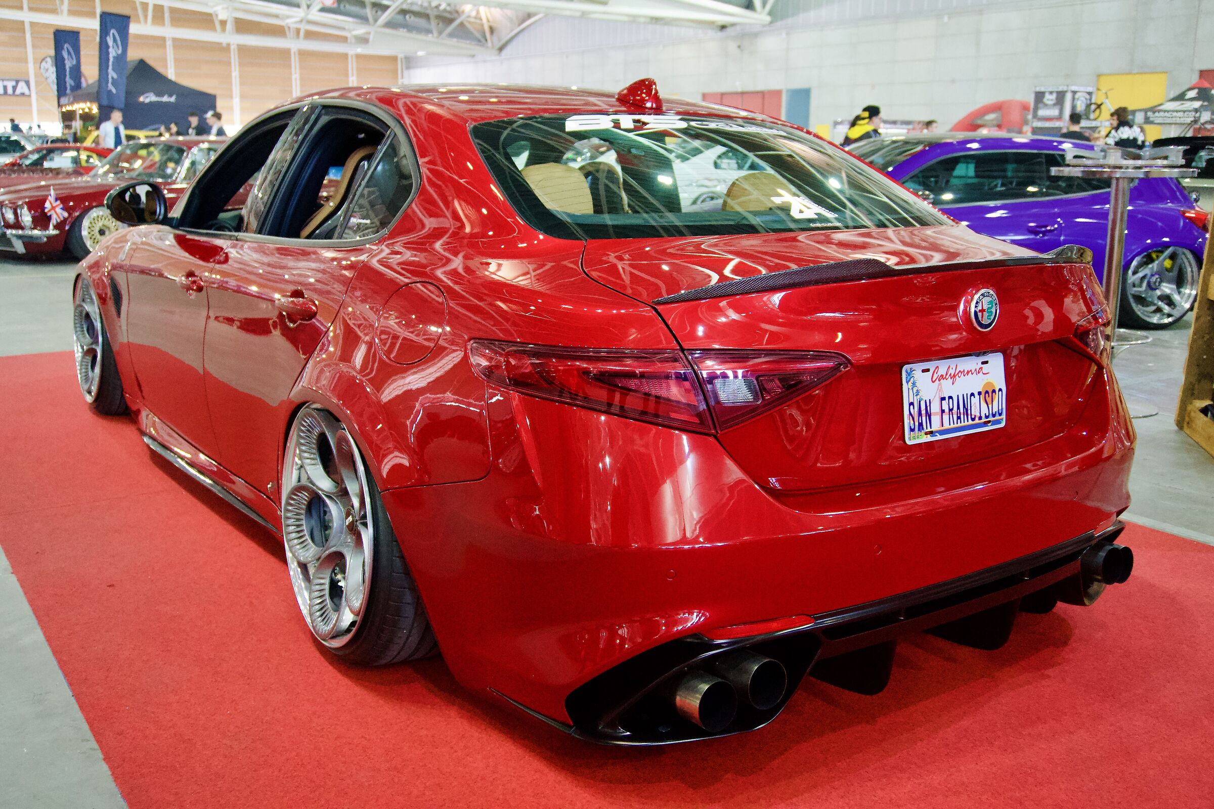 ALFA ROMEO GIULIA QV BTS