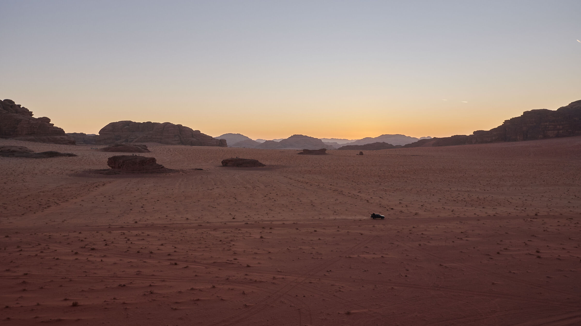 Sunset at Wadi Rum