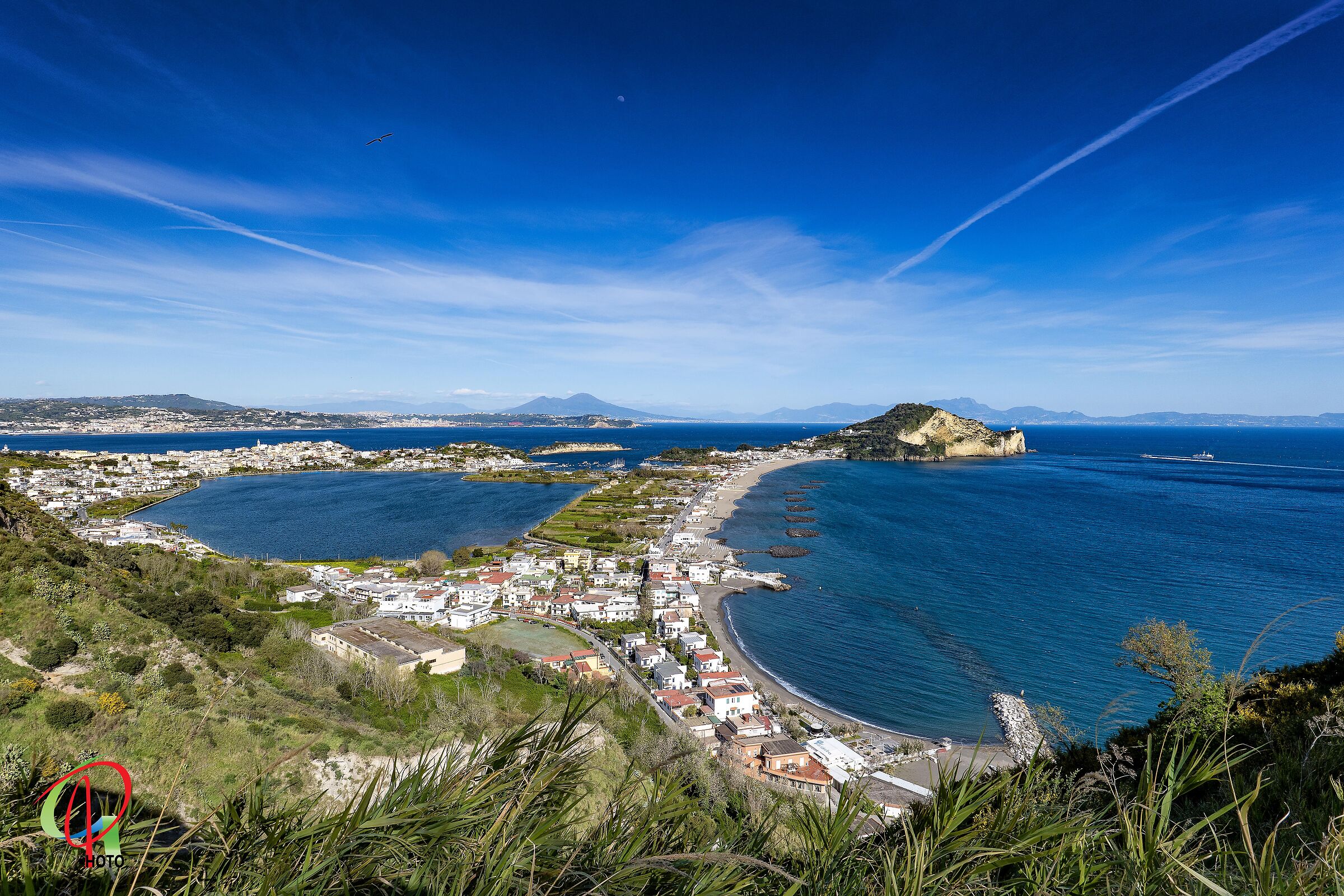 Panoramic view from Mount Procida