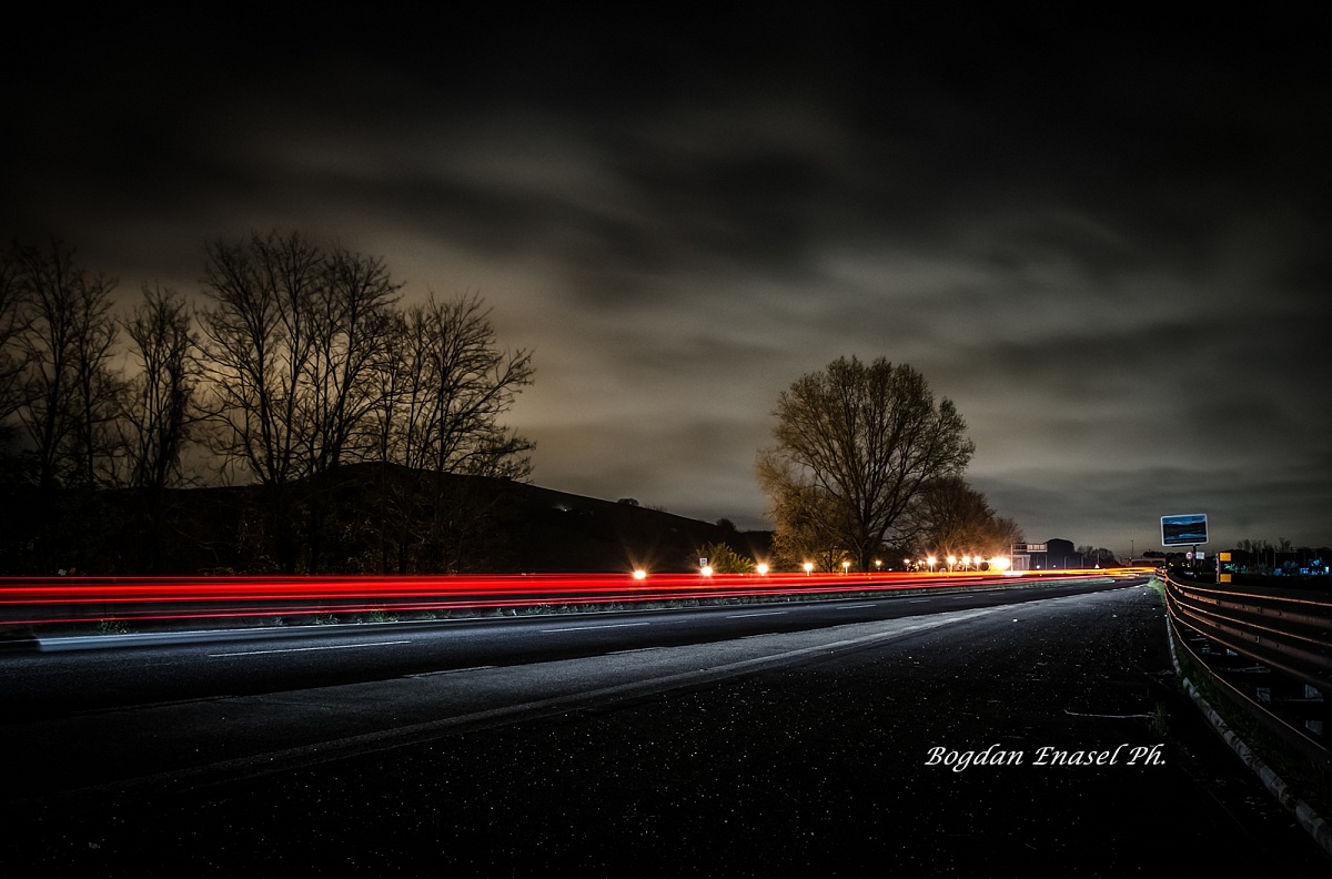 Light trails ..